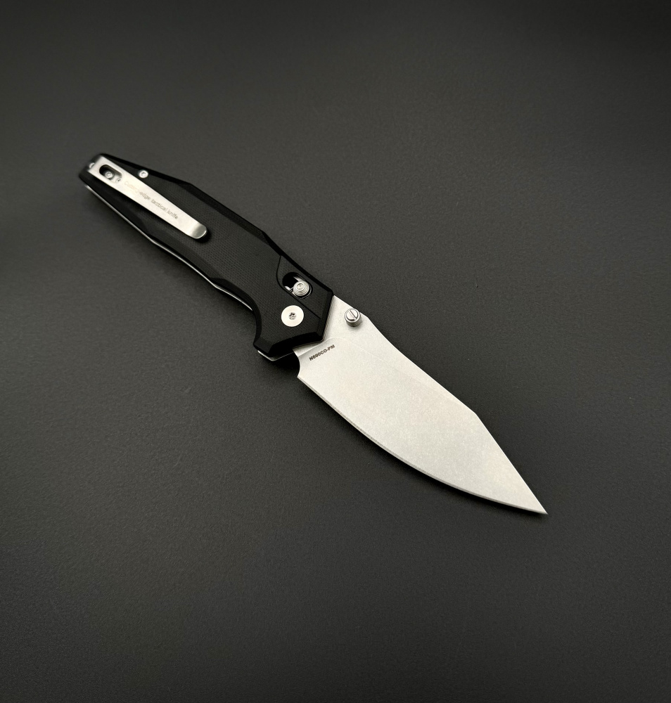 Складной нож AFG Tactical Black g10 Alpha Miu