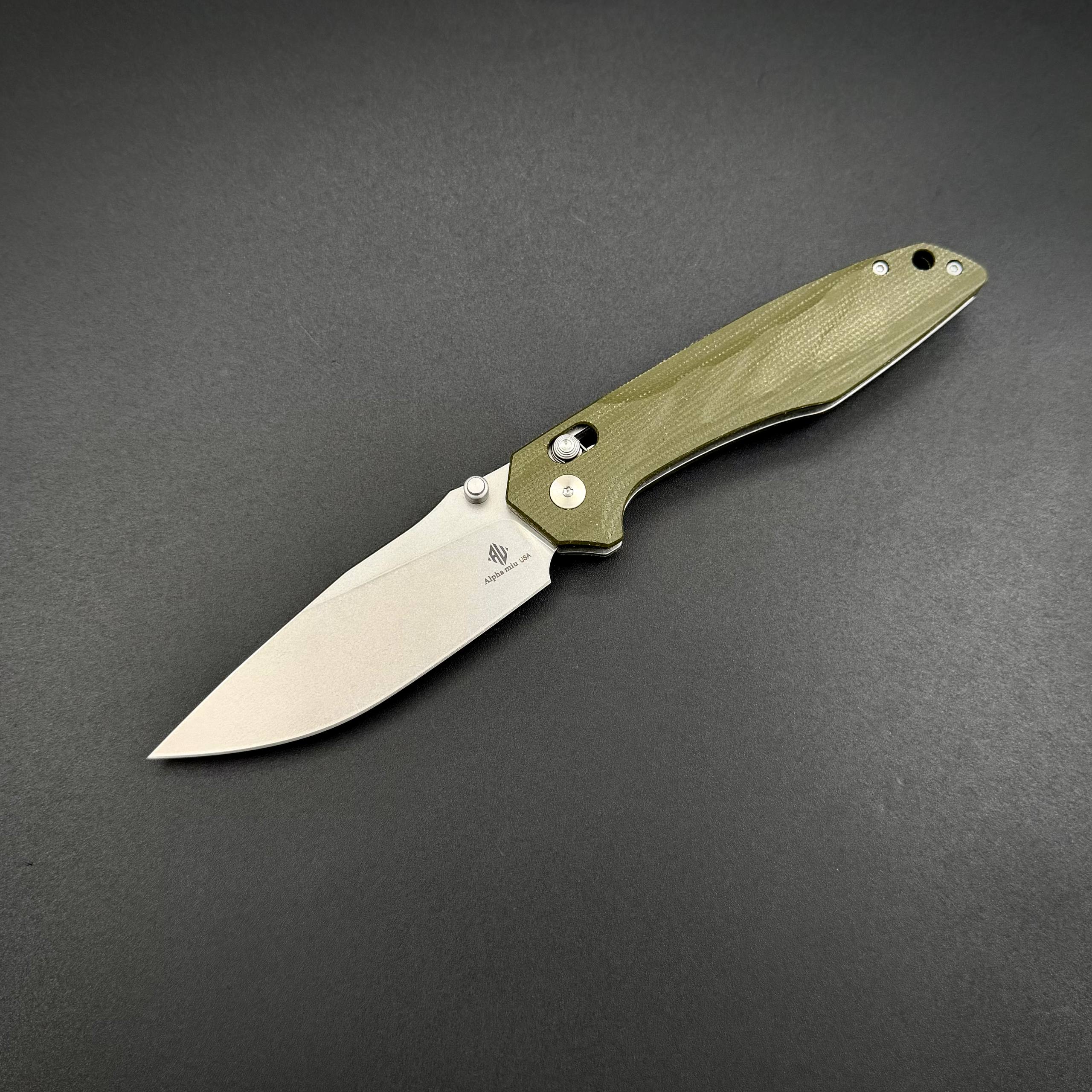 Складной нож Avionyx-C1 n690co G10 Olive Alpha Miu