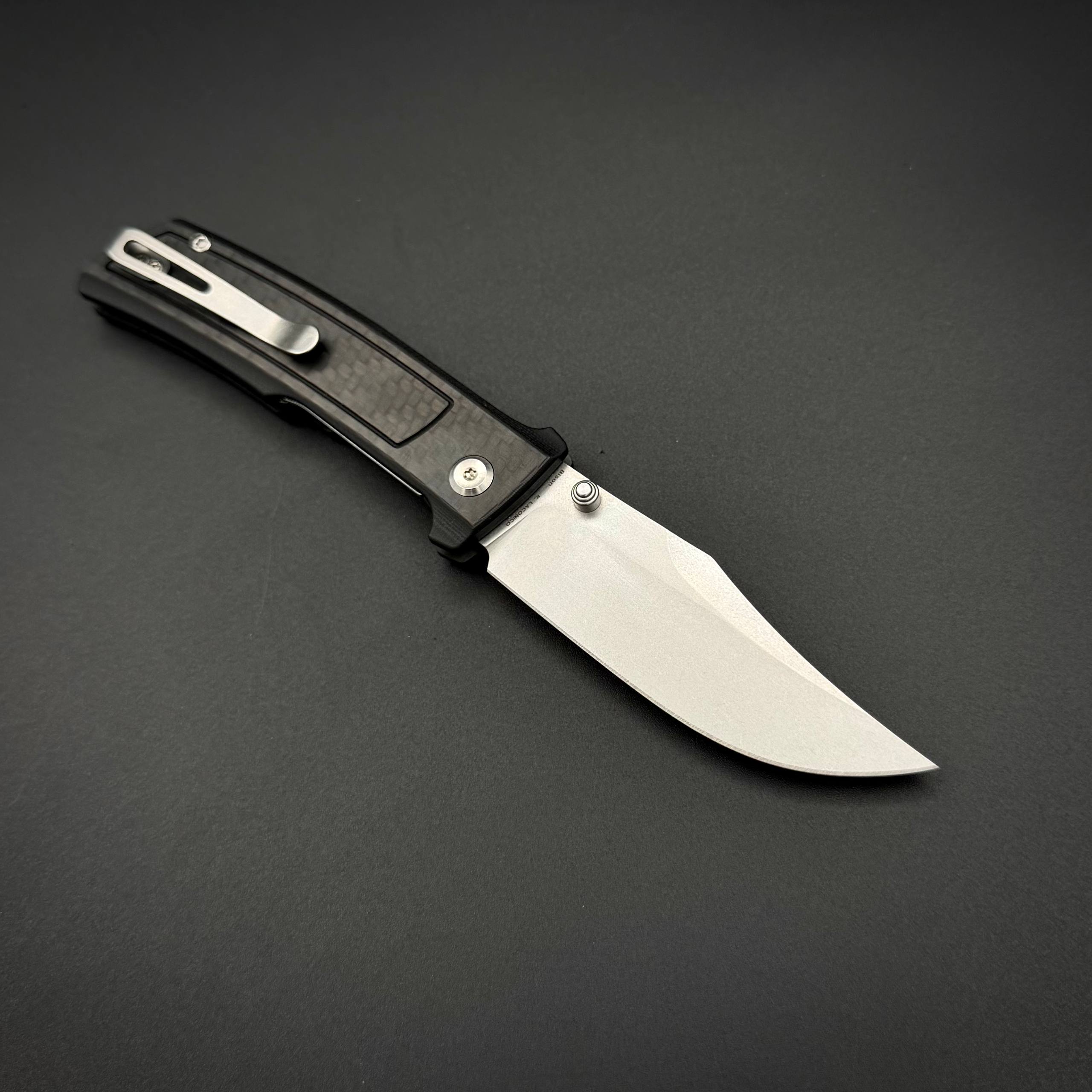 Складной нож Tenable Bison Nitro V Twill Carbon Fiber