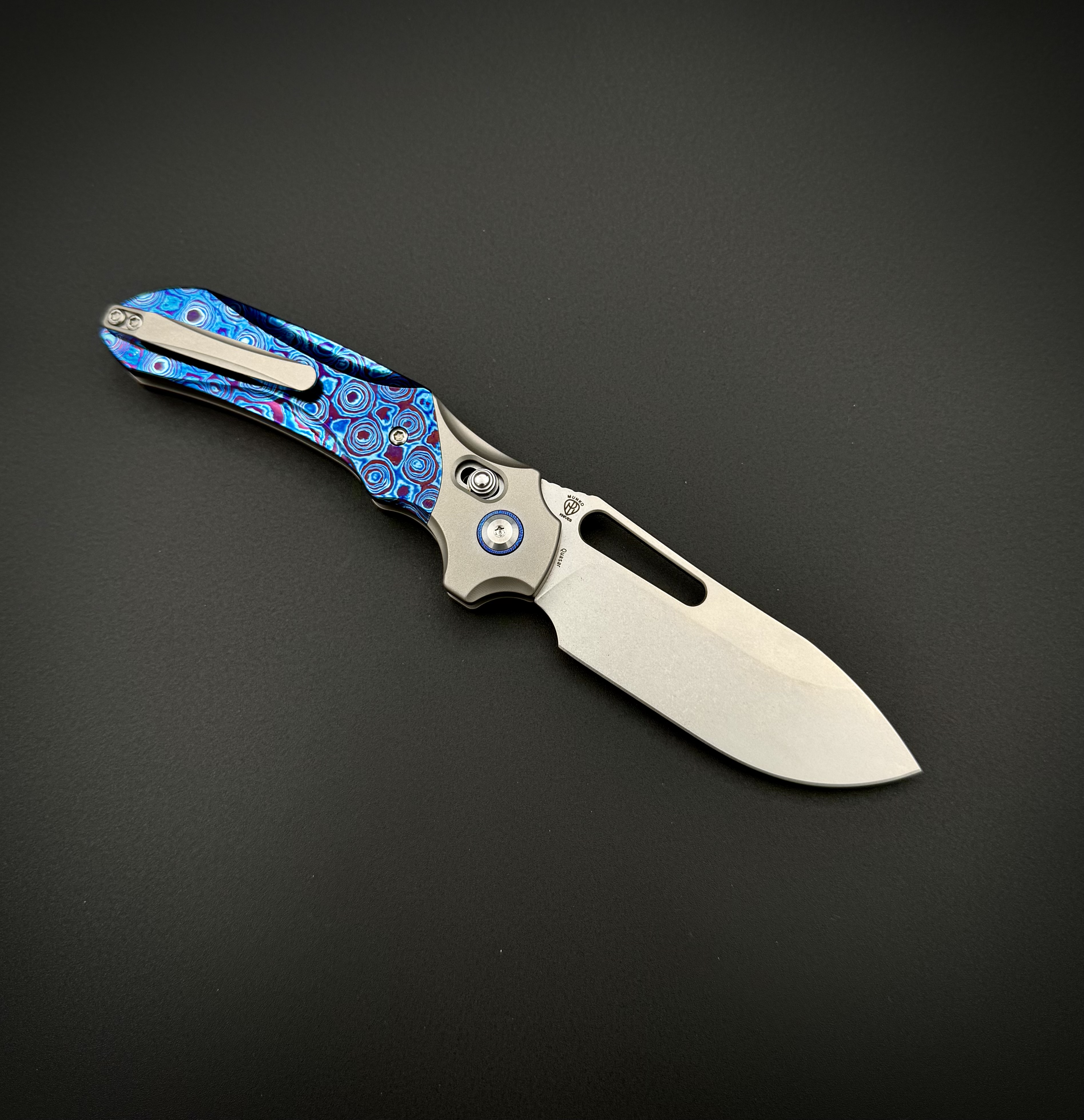 Складной нож Quasar Kansept Timascus