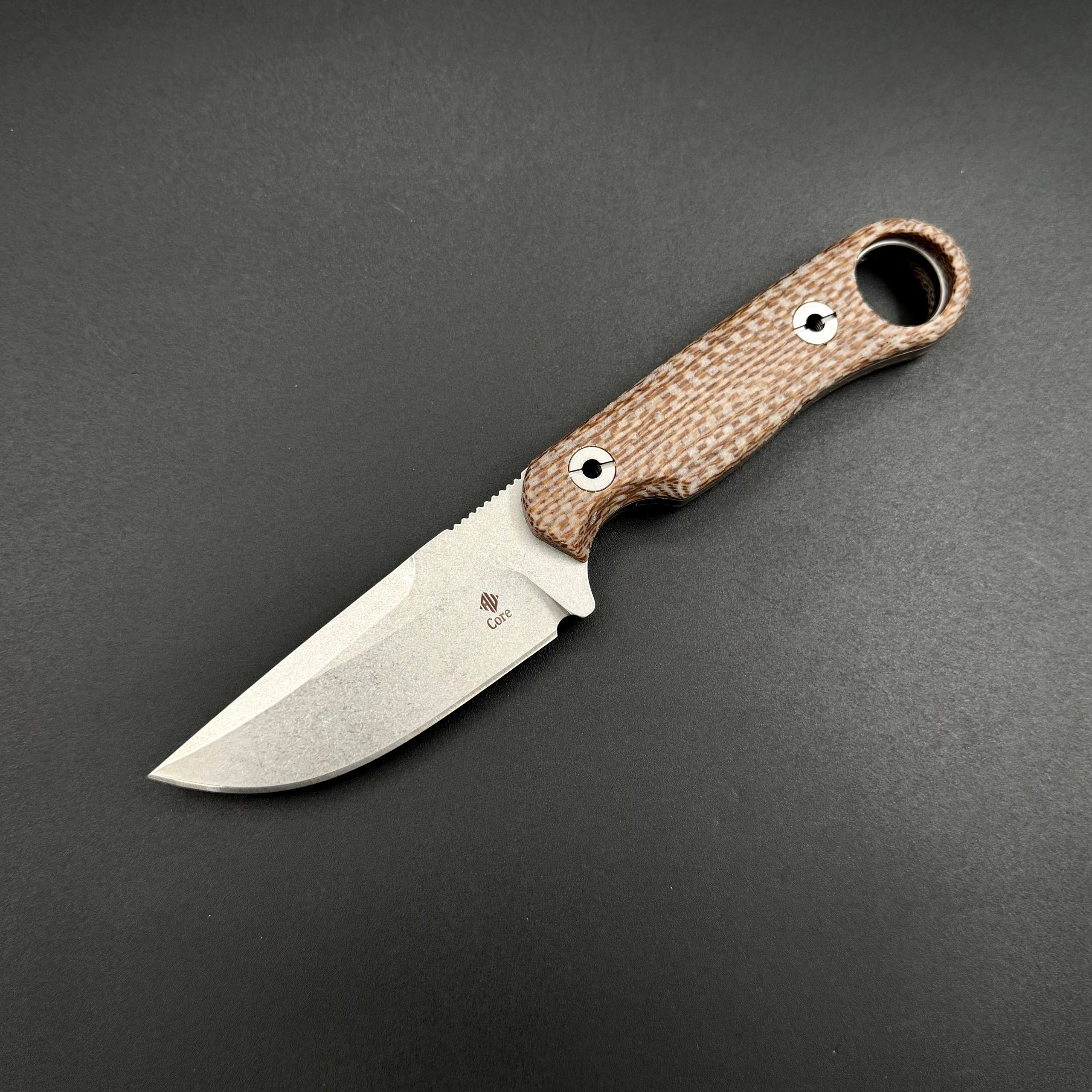 Туристический нож Tunka-08 Micarta Gray