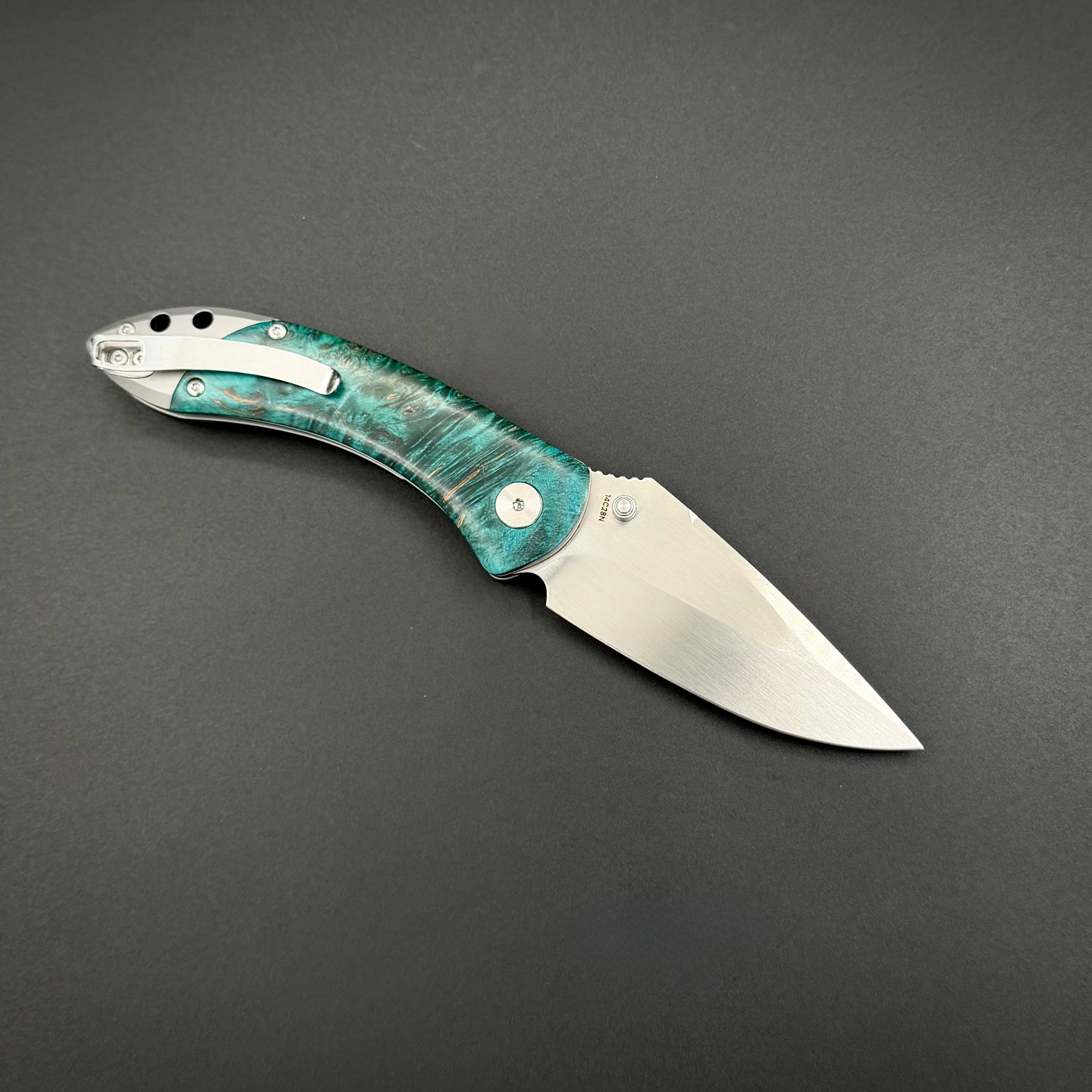 Складной нож Kniclad Ripple Turquoise