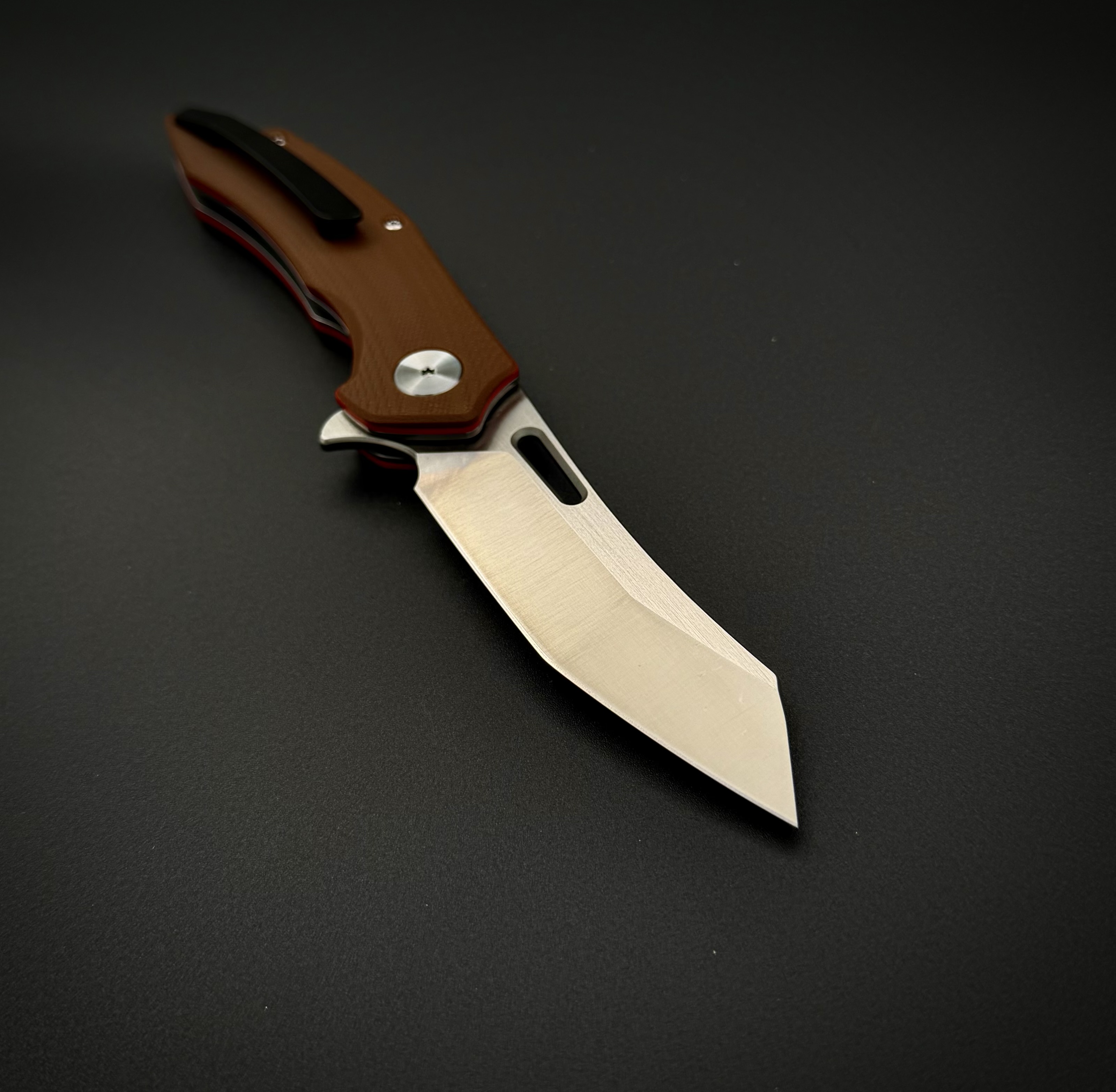 Складной нож BF904 Boone Forge Brown