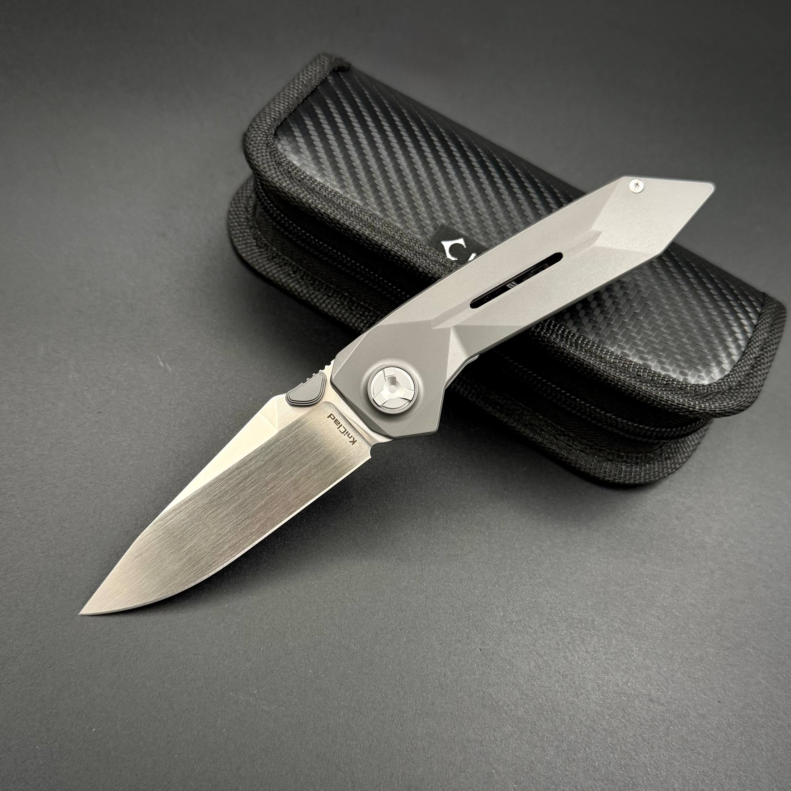 Складной нож Kniclad Summit CPM S35VN Dark Gray
