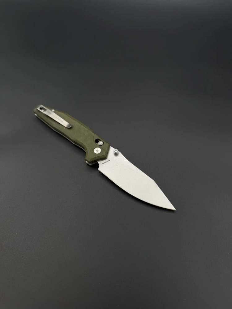 Складной нож AFG Tactical Olive g10 Alpha Miu