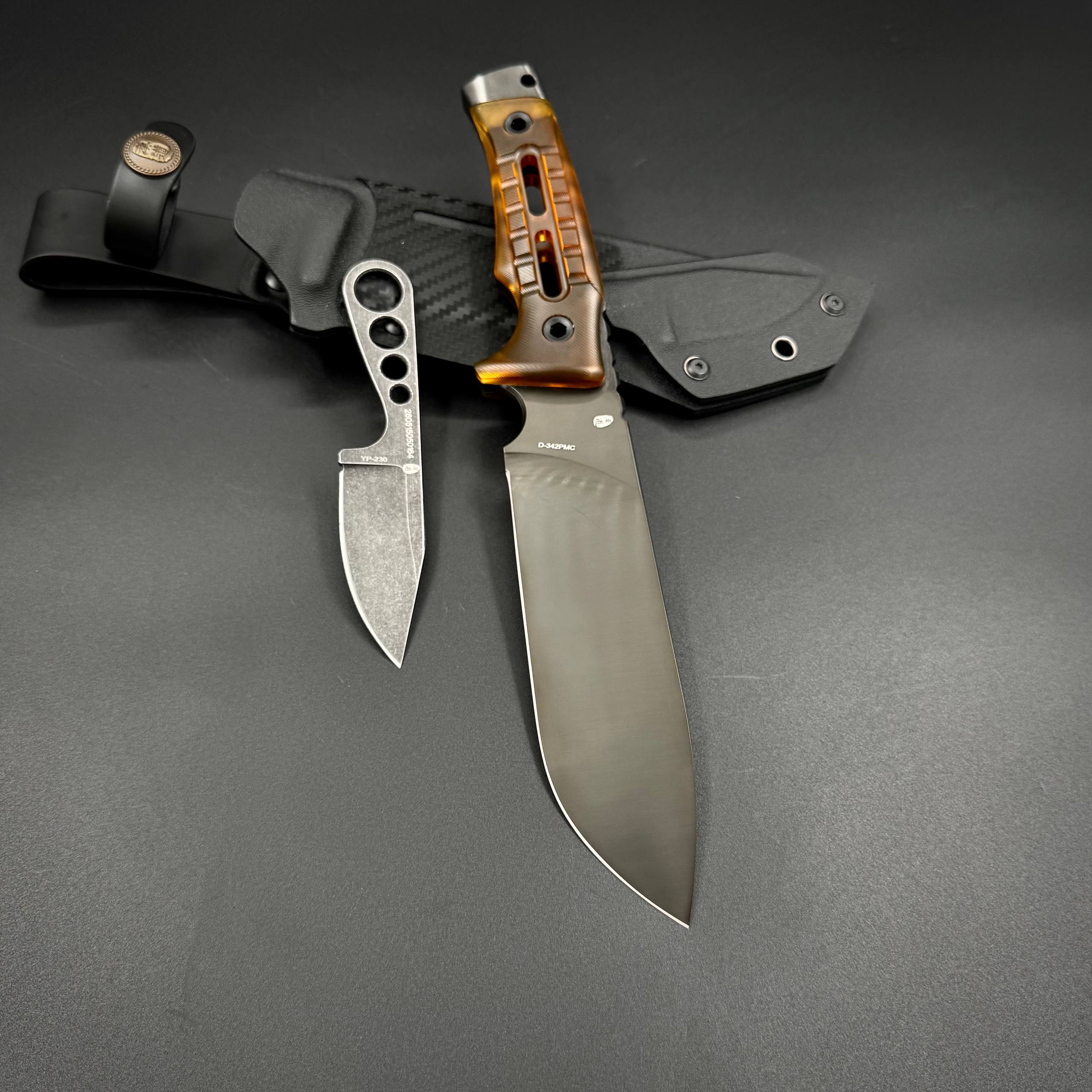 Ножевая спарка Bison Hunter CPM Magnacut Ultem HX OUTDOORS