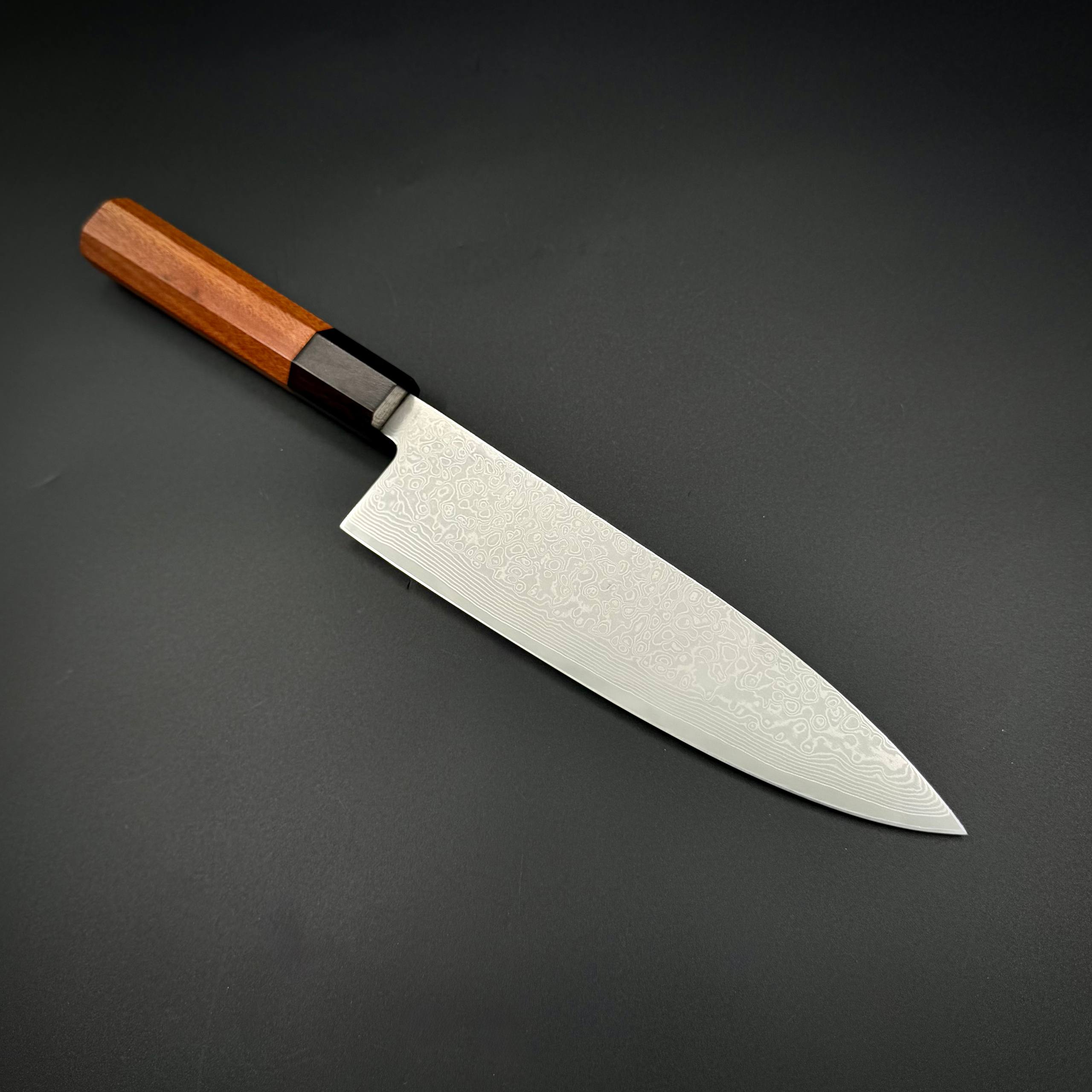 Поварской Шеф Нож AM Culinaire Damascus Bubinga