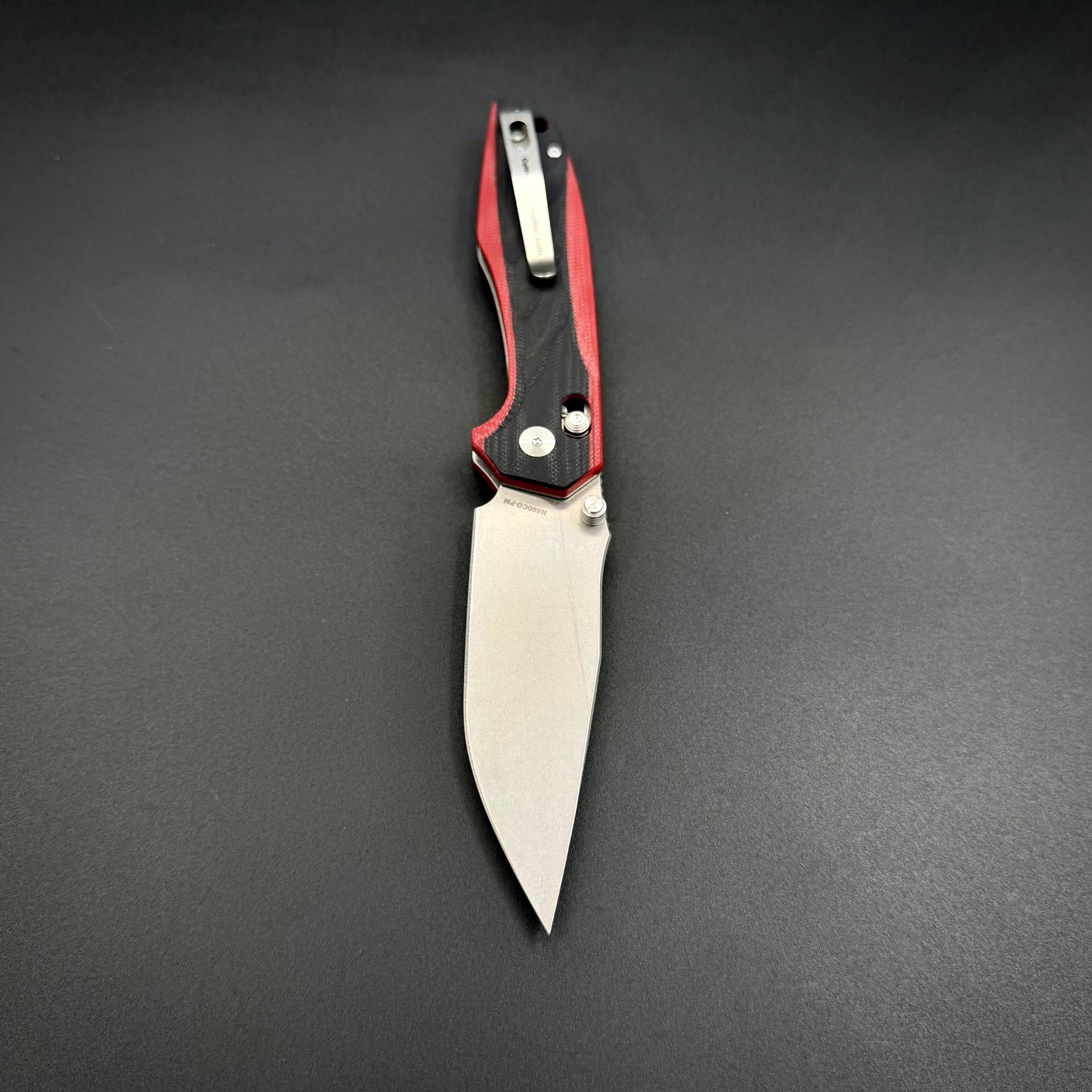 Складной нож Avionyx-C1 n690co G10 Black Red Alpha Miu