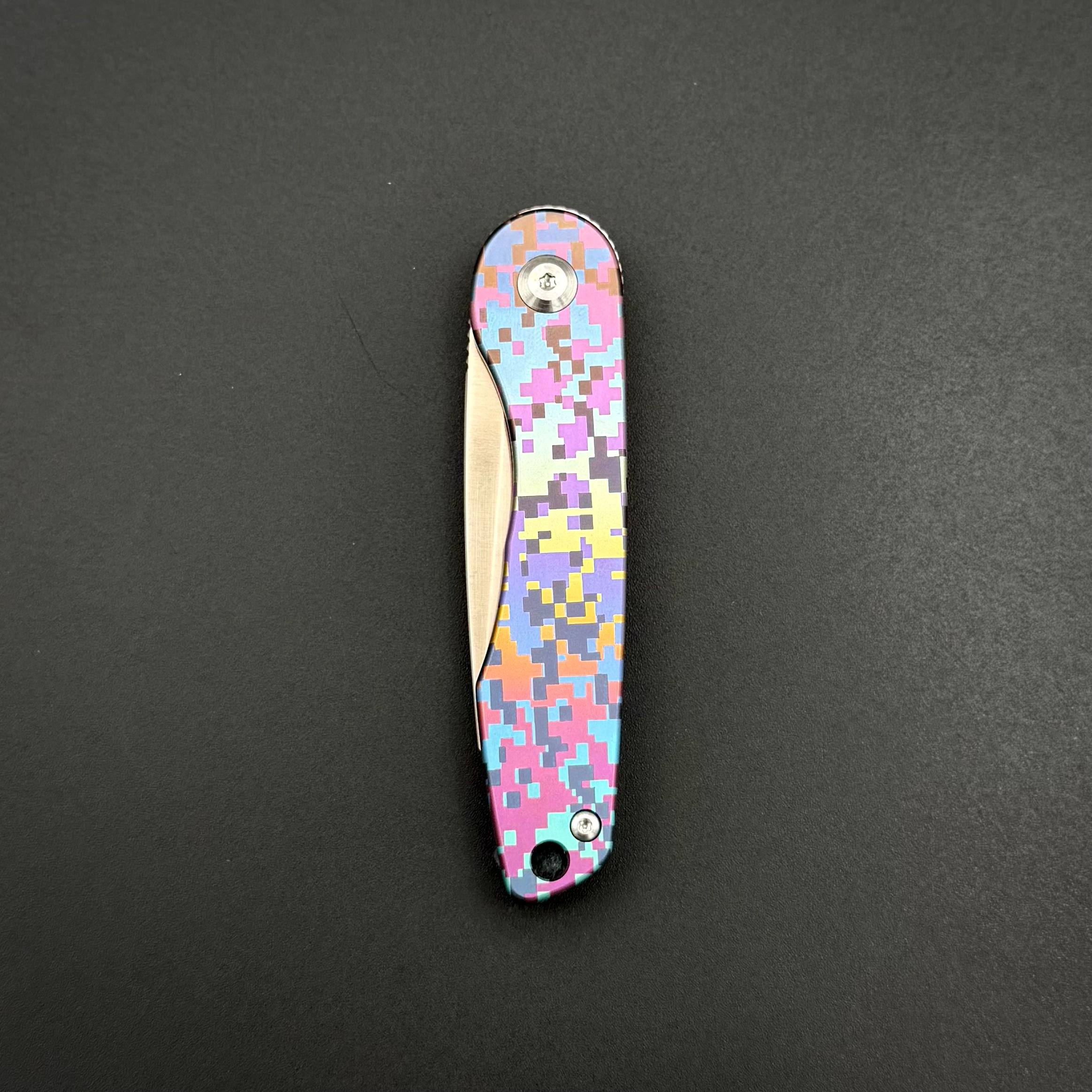 Складной нож Kairo Mosaic M390 Titanium Terra Series