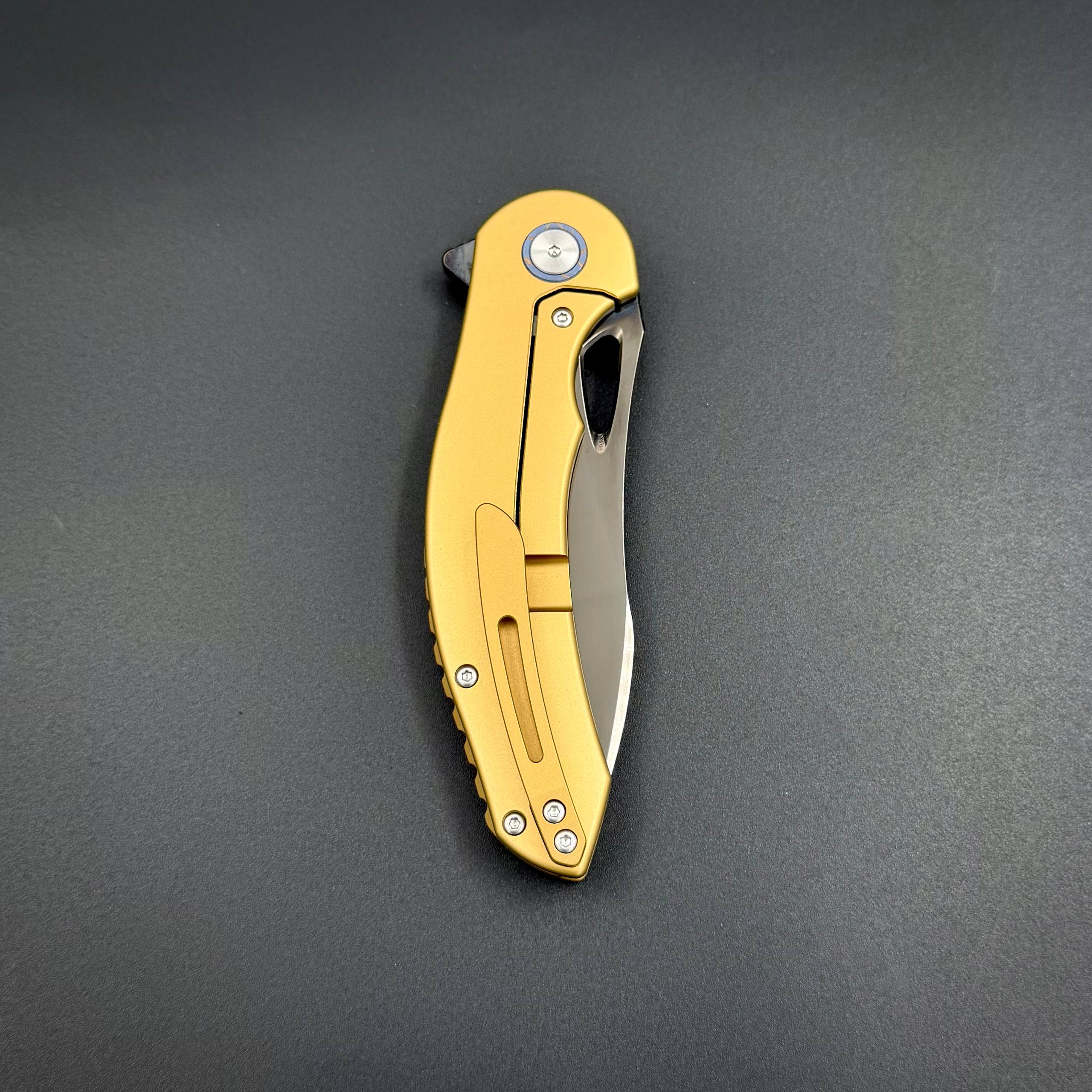 Складной нож Sea Hunter S125V Gold DLC Alpha Miu
