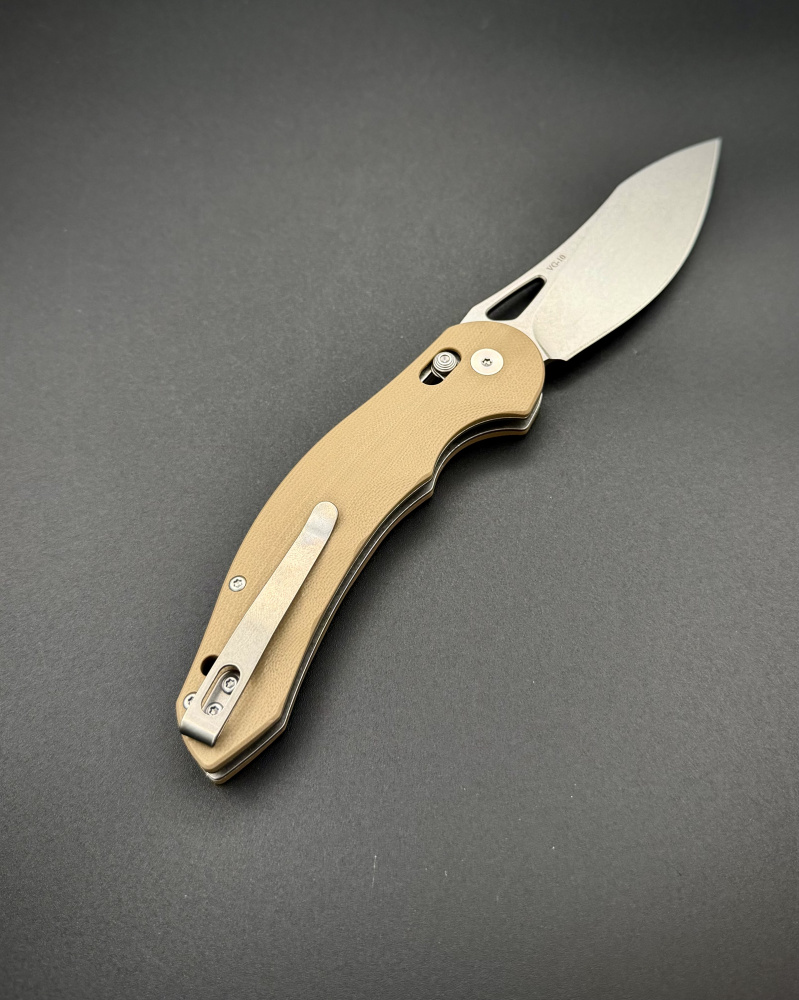 Складной нож Sea Hunter Biege Alpha Miu Knives