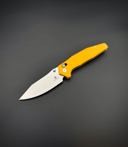 Складной нож AFG Tactical Yellow g10 Alpha Miu
