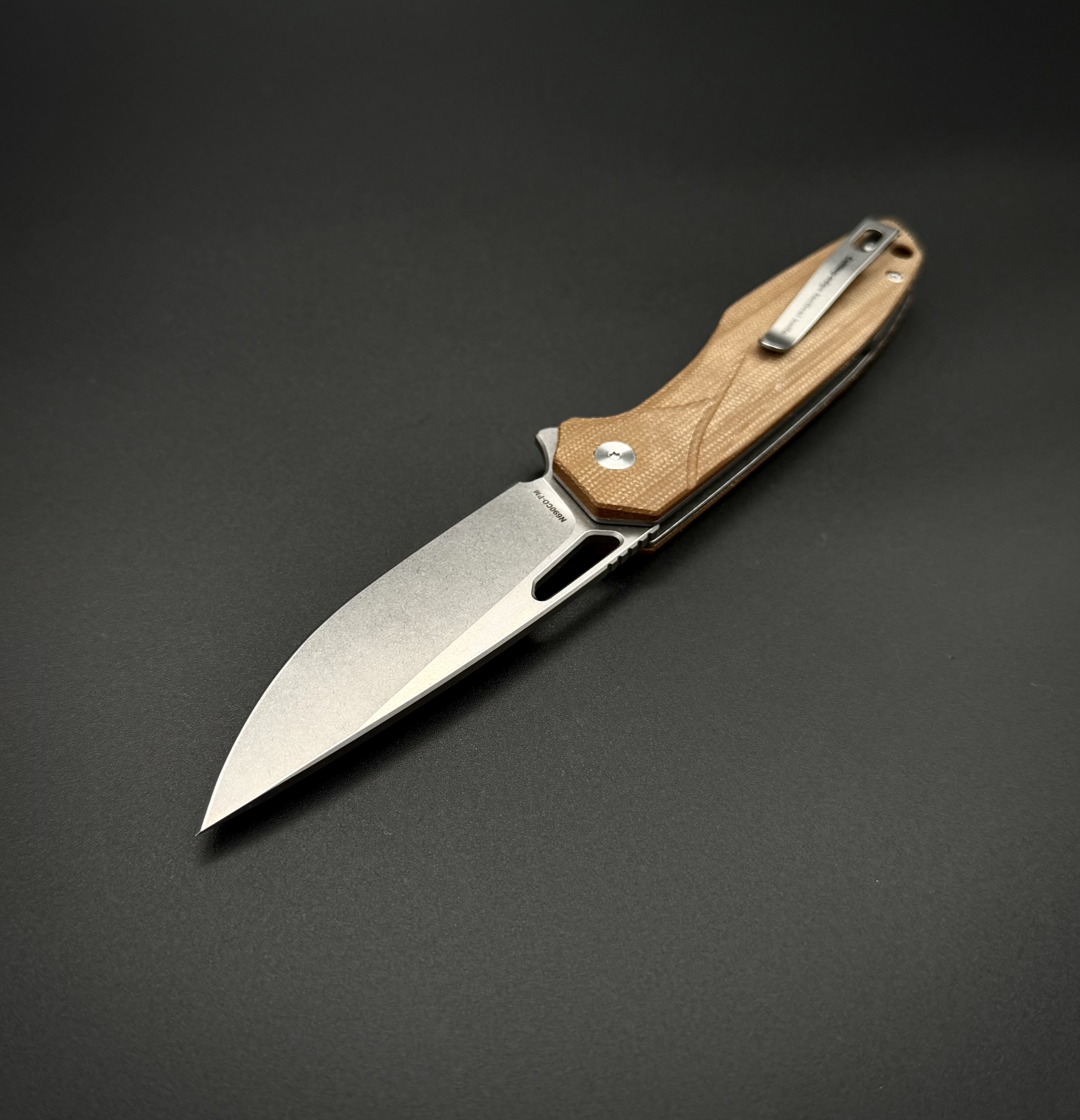 Складной нож Void n690co G10 Cocoa Alpha Miu