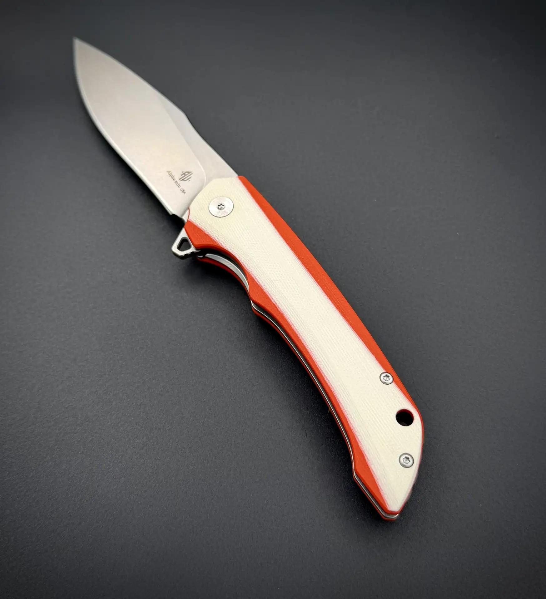 Складной нож Abyss-L n690co G10 WO Alpha Miu