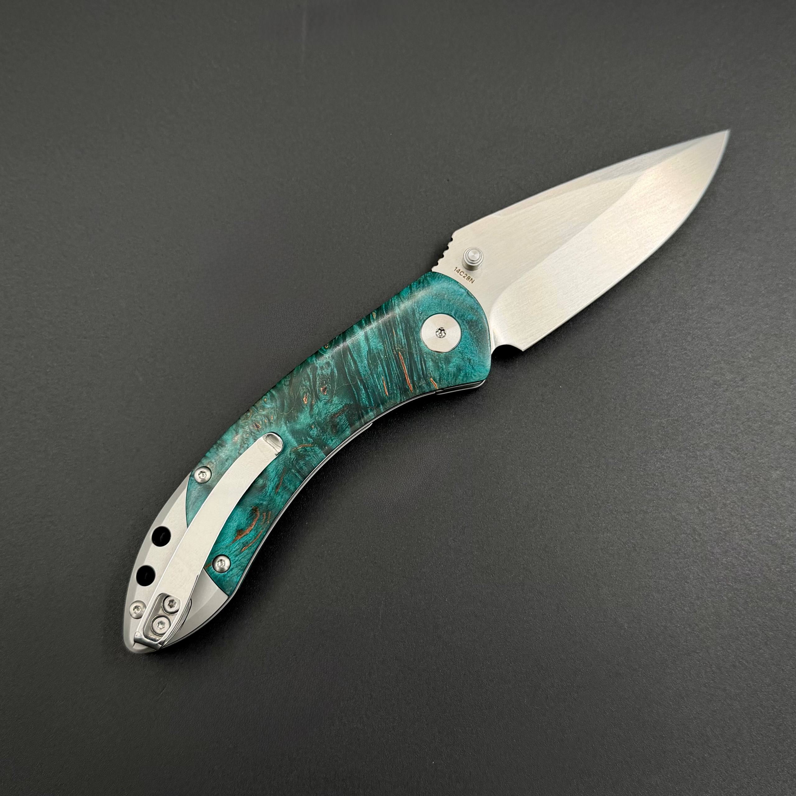 Складной нож Kniclad Ripple Turquoise