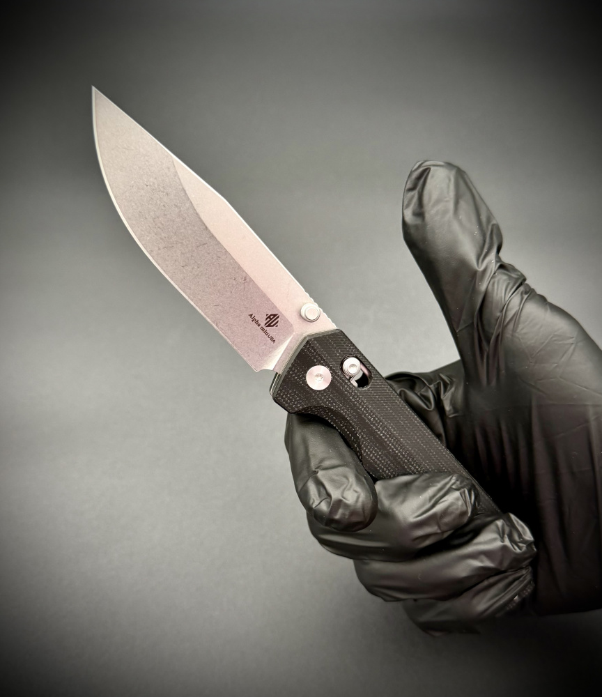 Складной нож Runyx n690co g10 Black