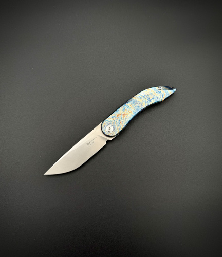 Складной нож Dragon Electric Blue Pioneer EDC