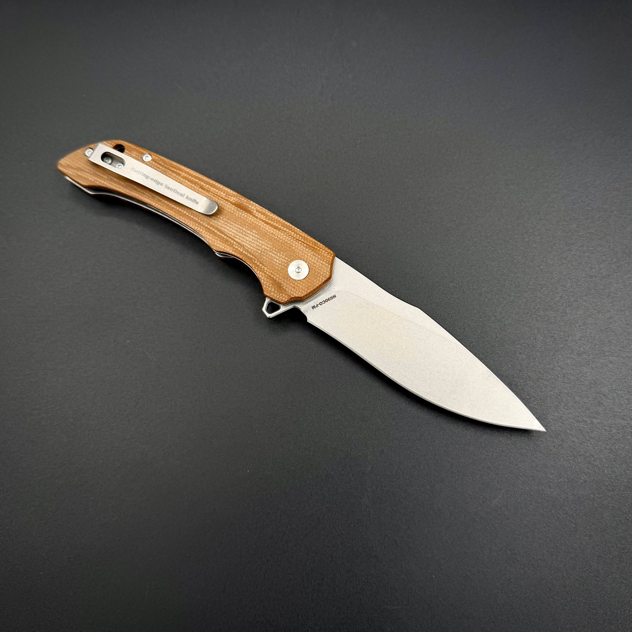 Складной нож Abyss-L n690co G10 Cocoa Alpha Miu