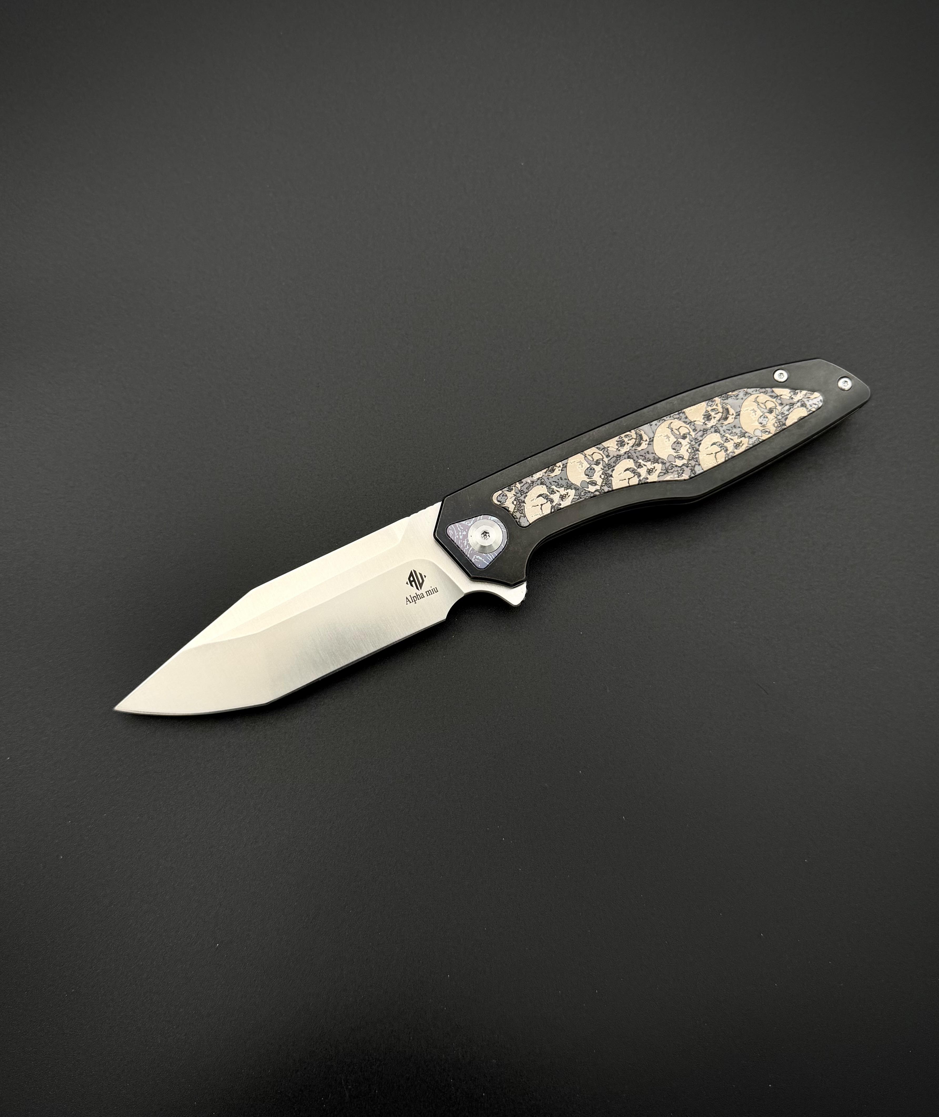 Складой нож Night Ghost Bowie Alpha Miu