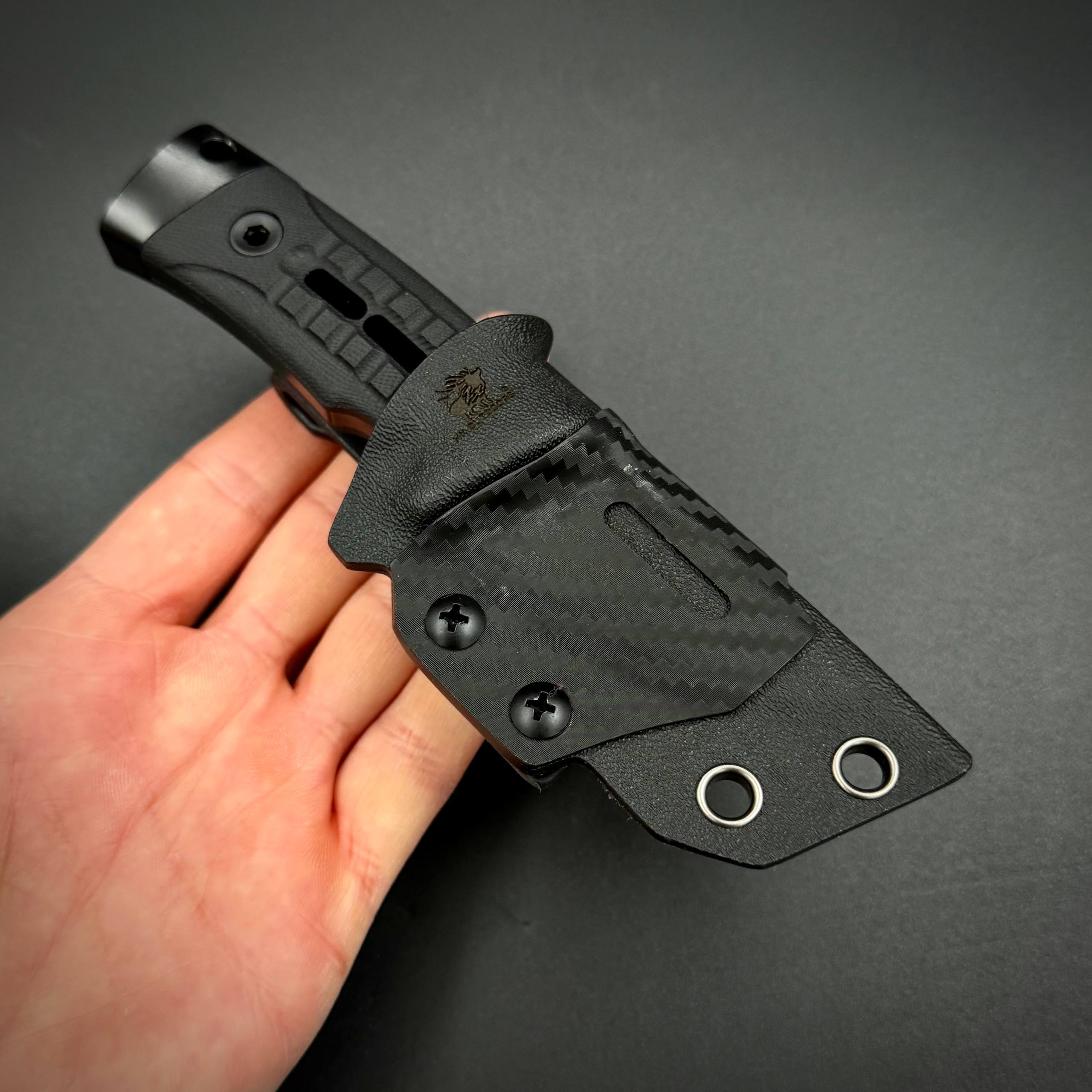 Нож EDC скиннер-горфикс LOCKLET Mini DC53 HX OUTDOORS