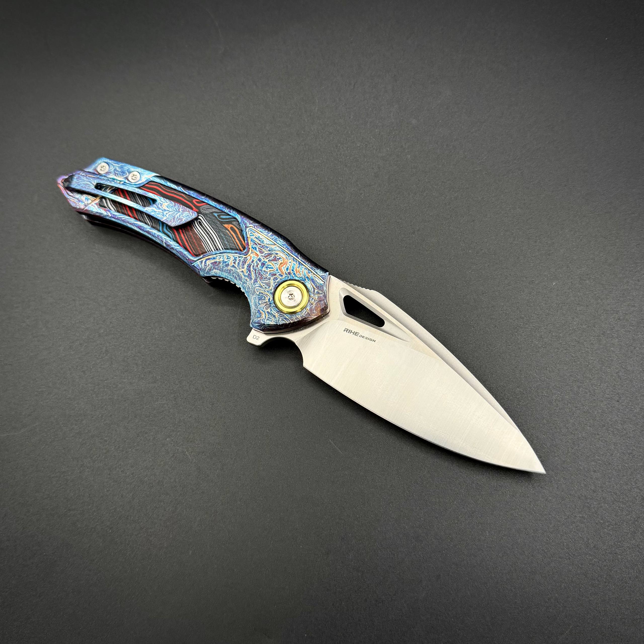 Складной нож Zakaris G-Mascus Electric Dark Pioneer EDC