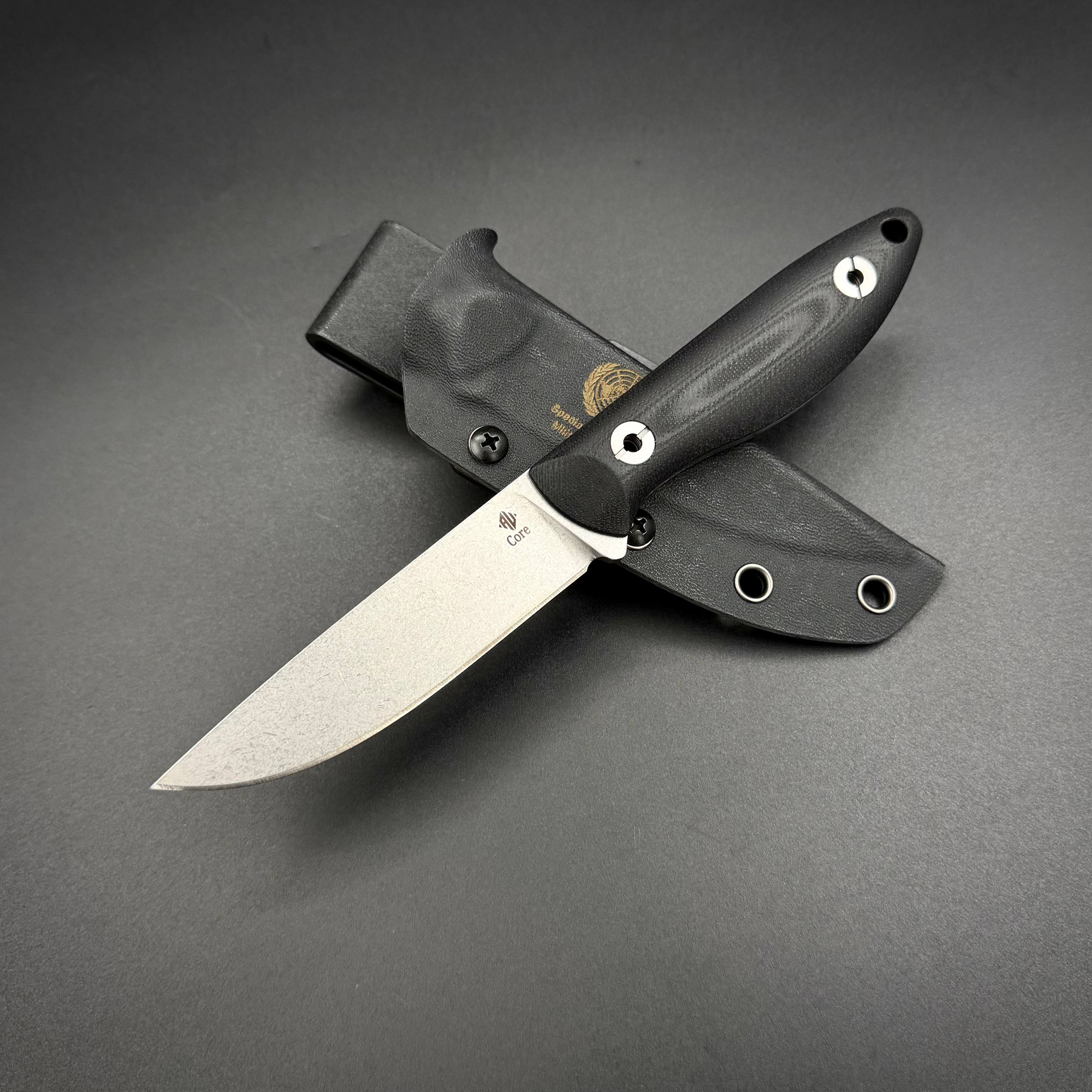 Туристический нож Tunka-05 G10 Black SW