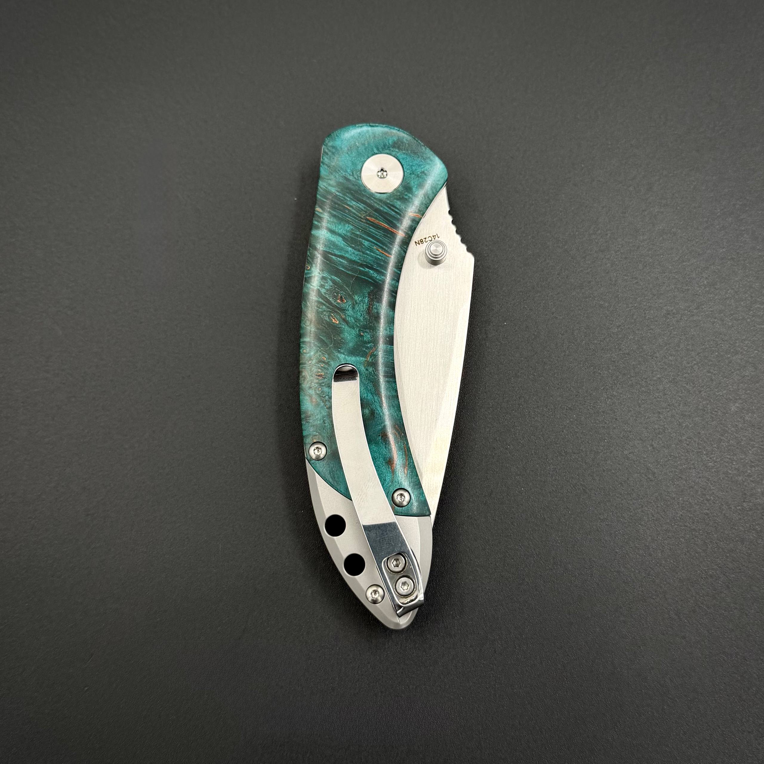 Складной нож Kniclad Ripple Turquoise