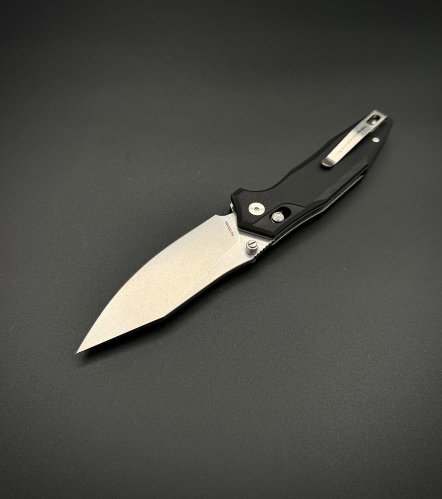 Складной нож AFG Tactical Black g10 Alpha Miu