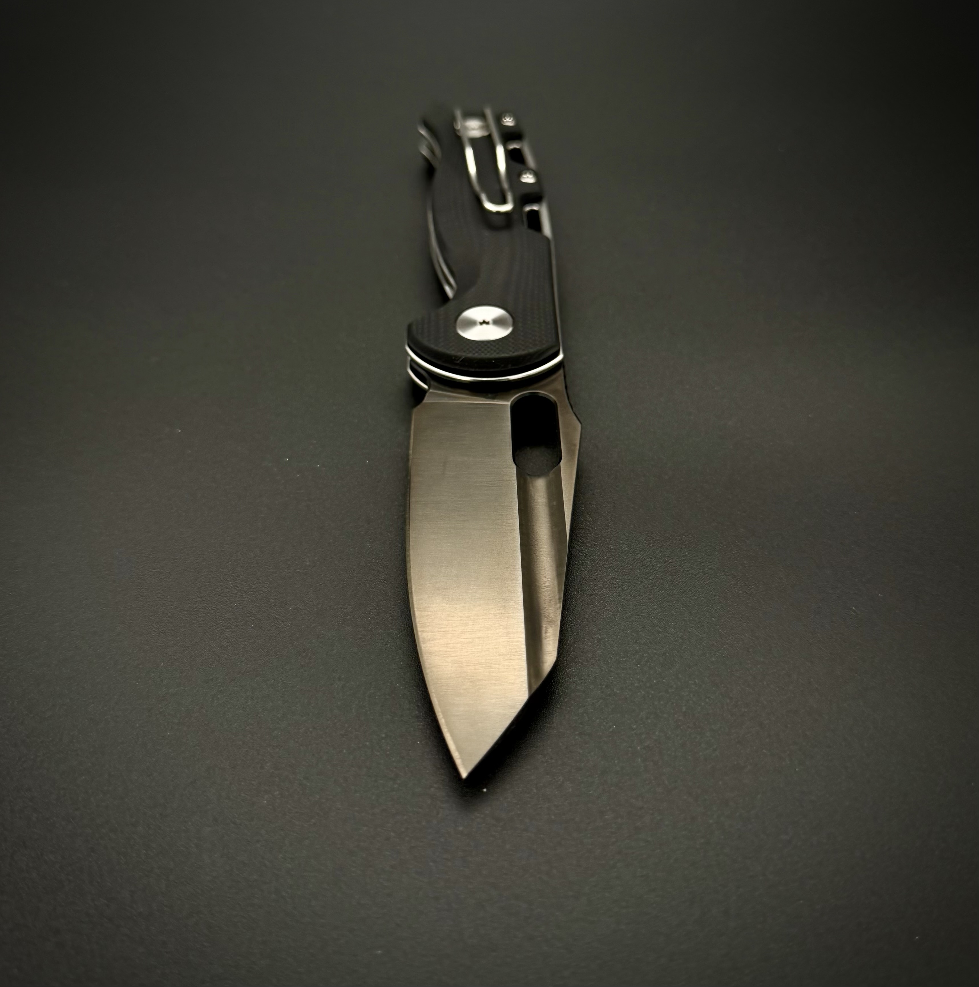 Складной нож BF009 Boone Forge Black