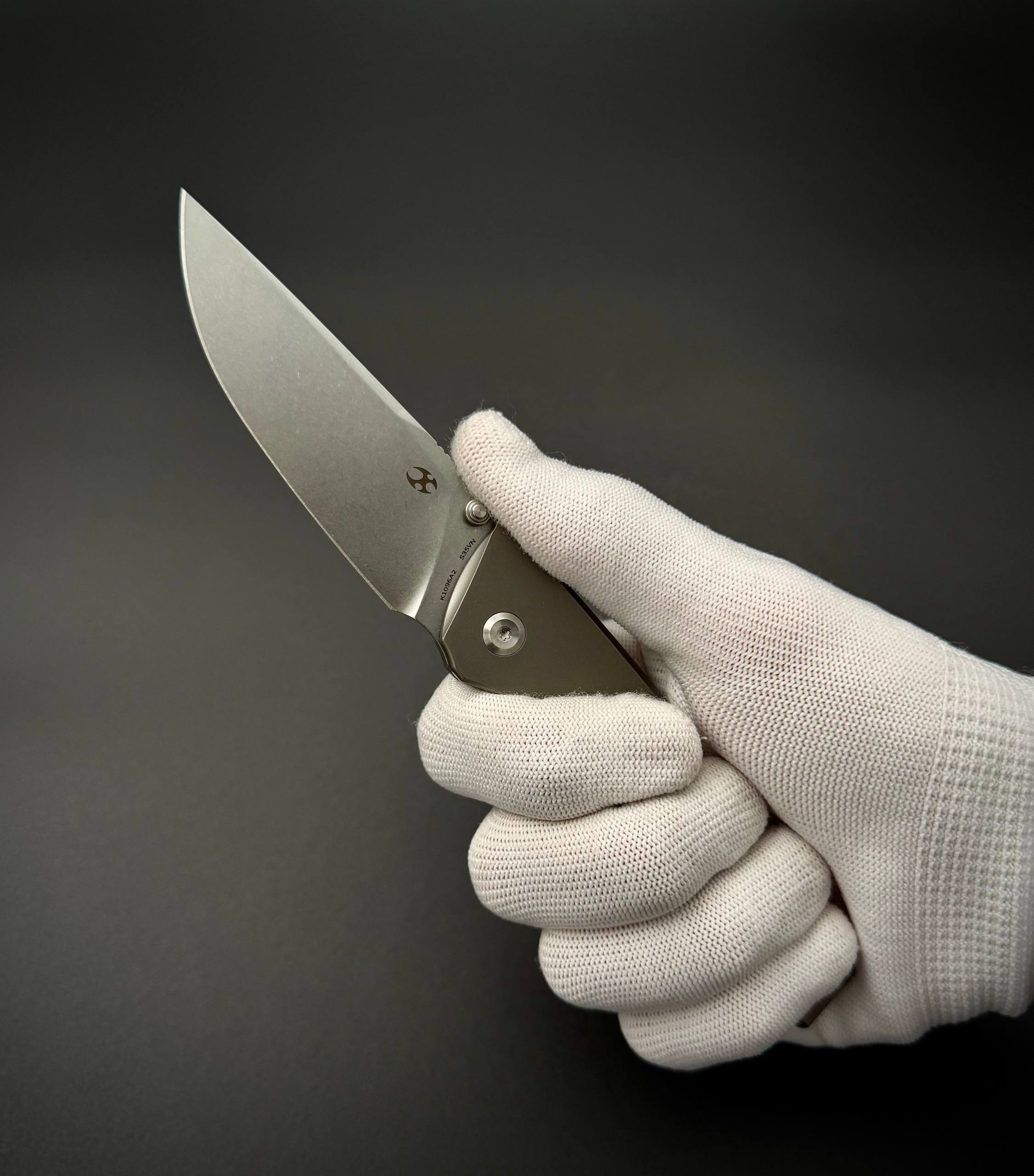 Складной нож Chimera Kansept CPM s35vn stonewash