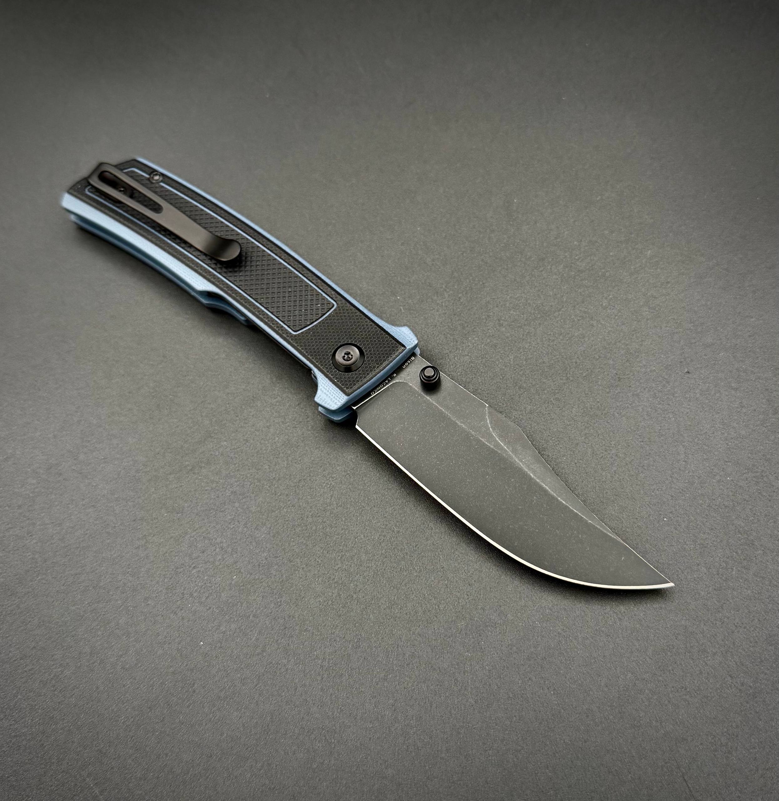 Складной нож Tenable Bison Nitro V Black Gray G10