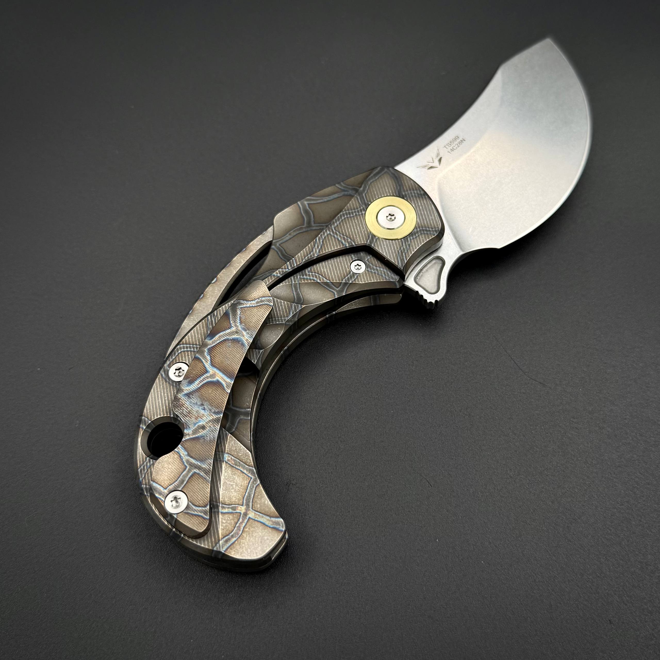 Складной нож Rakthar Anodizing Pioneer EDC