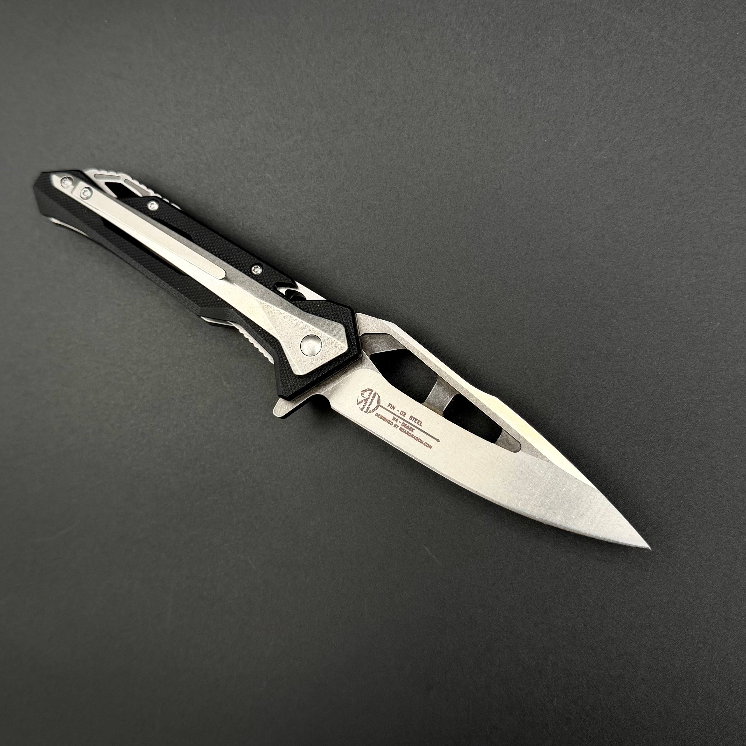 Складной нож WithArmour Fin BK