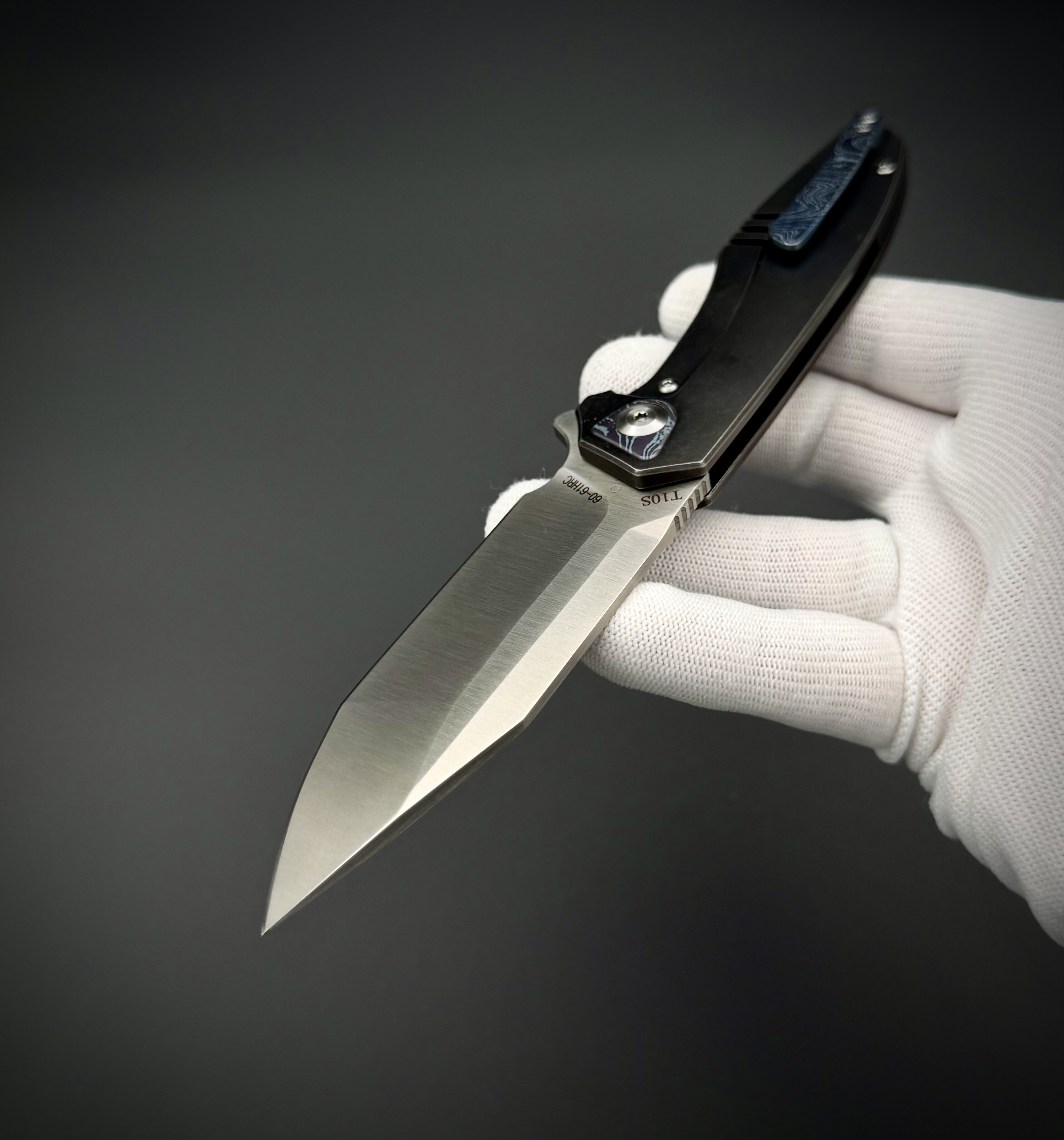 Складой нож Night Ghost Bowie Alpha Miu