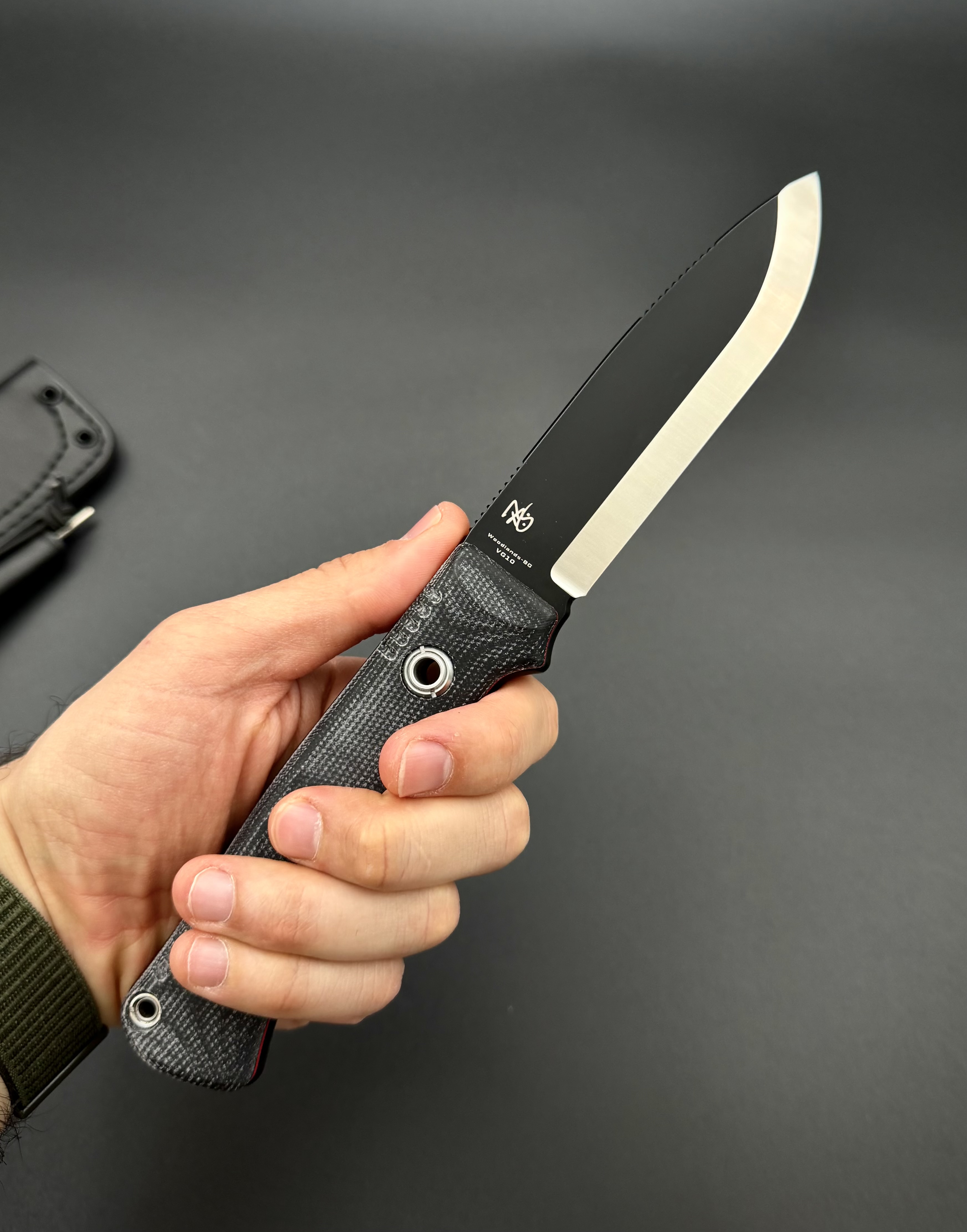 Нож WithArmour Woodlands-BG
