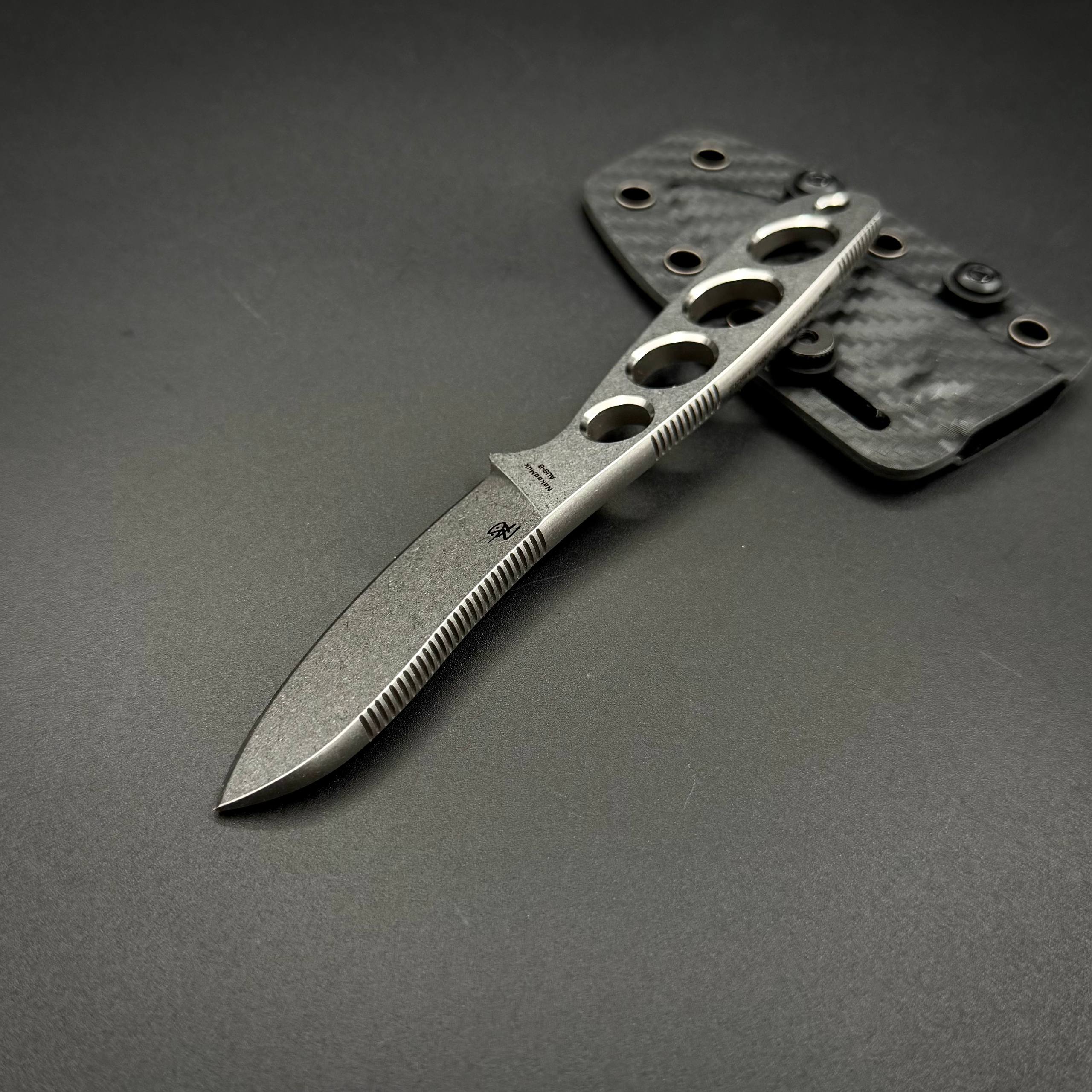 Шейный нож WithArmour NakedMuk-SW