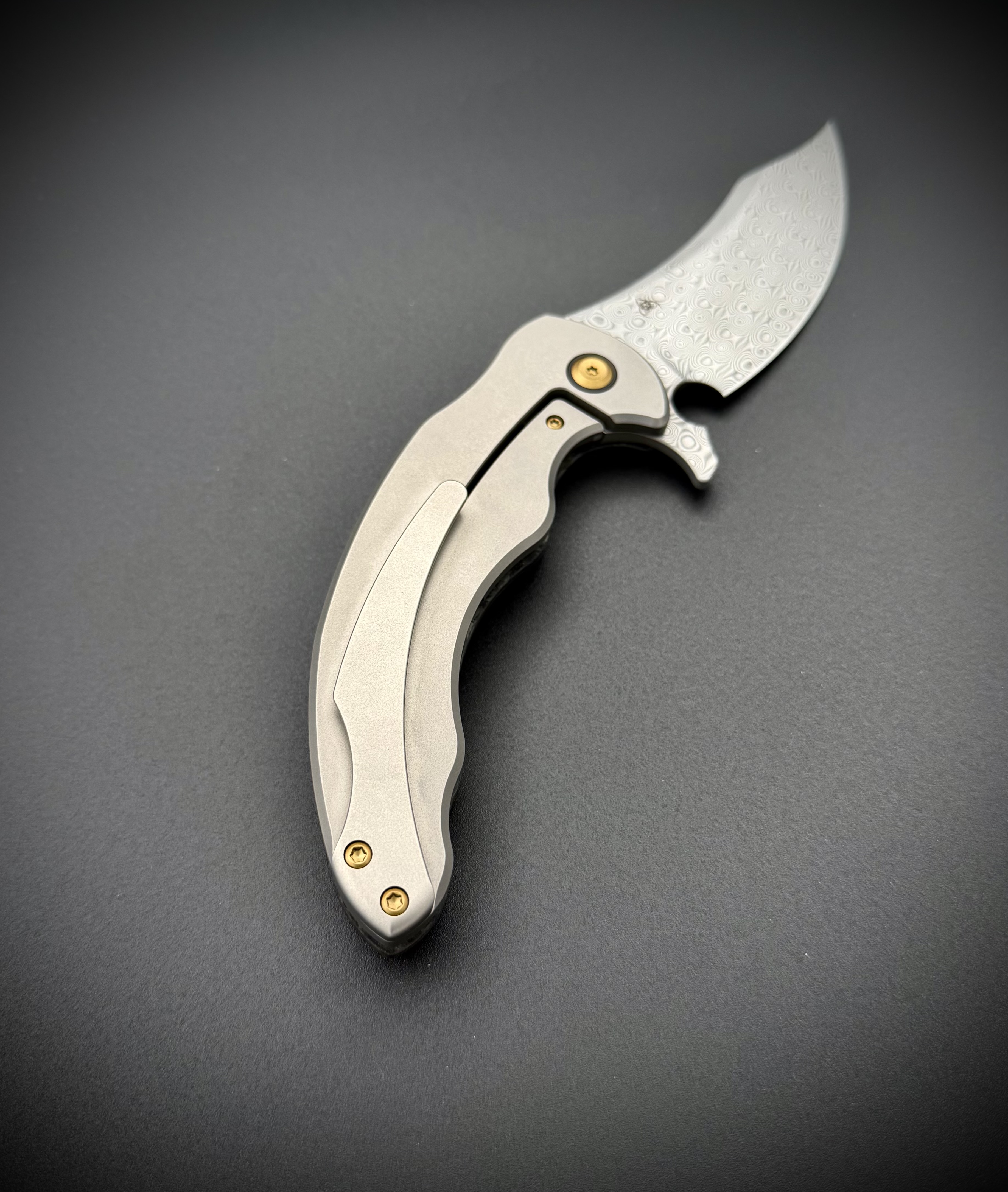 Складной нож Kansept Gilgamesh Damascus