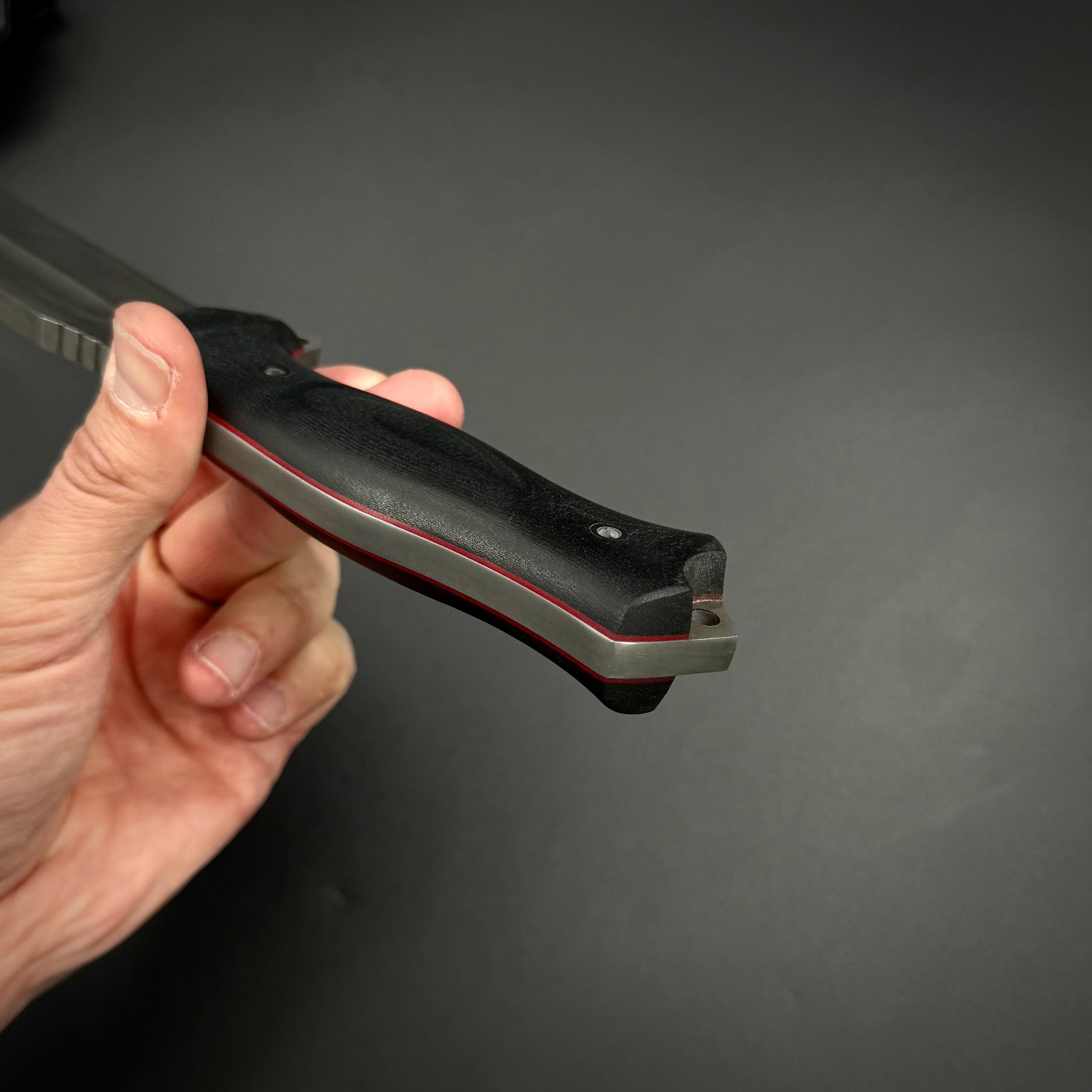 Тактический нож ручной работы Ksifos Black Max Knives