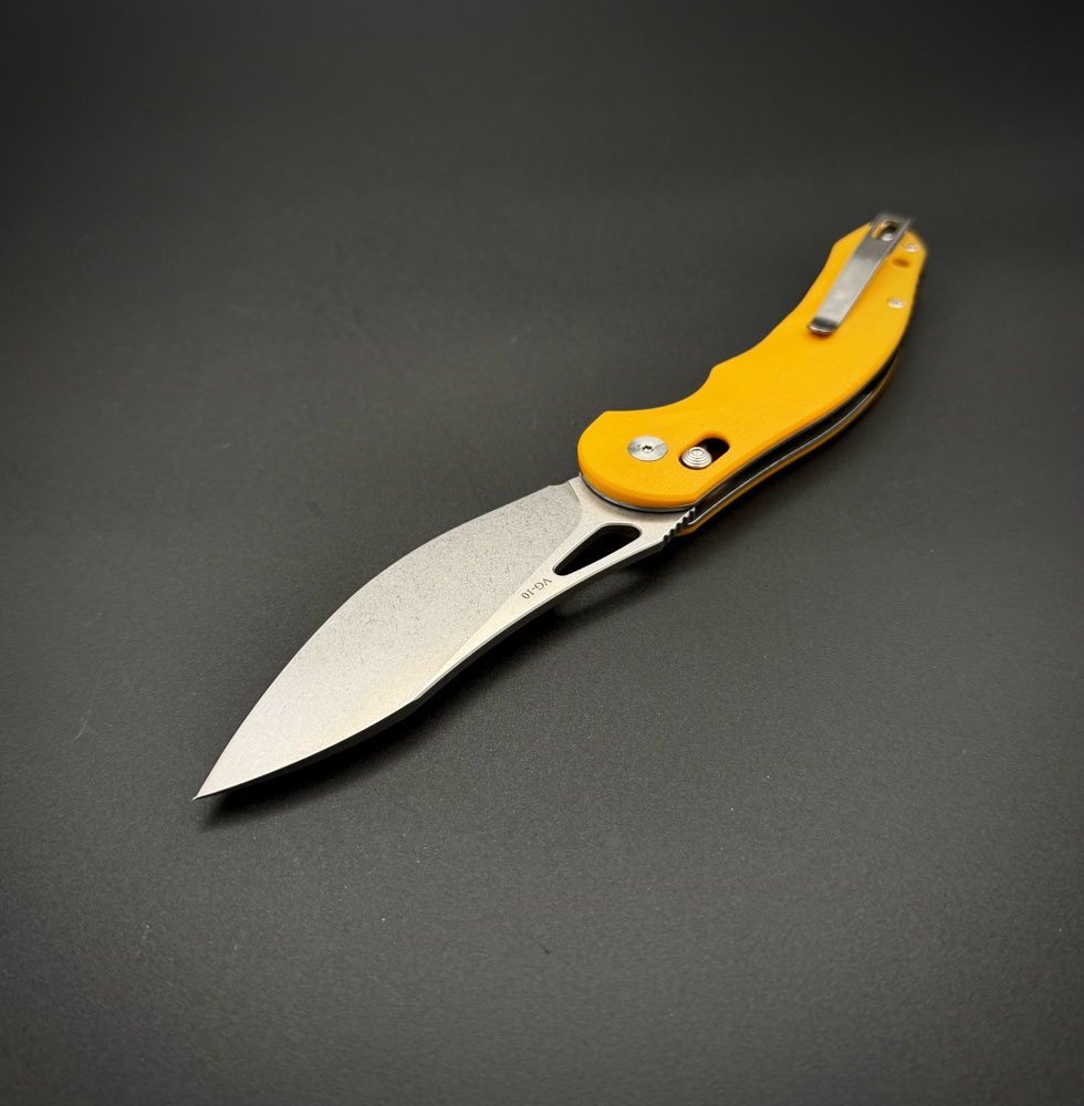 Складной нож Sea Hunter Saffron Alpha Miu Knives
