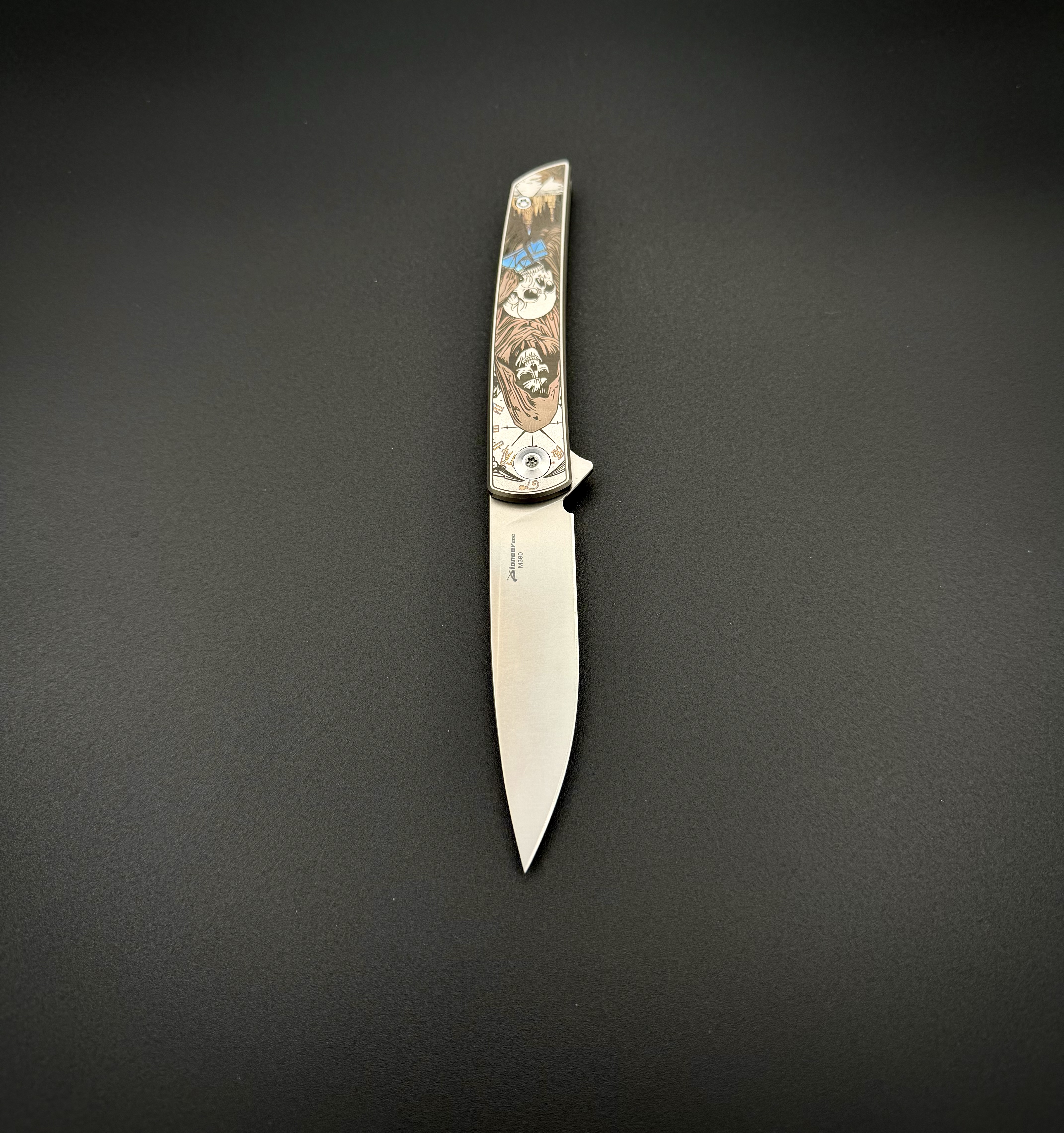 Складной нож Skull Pioneer EDC