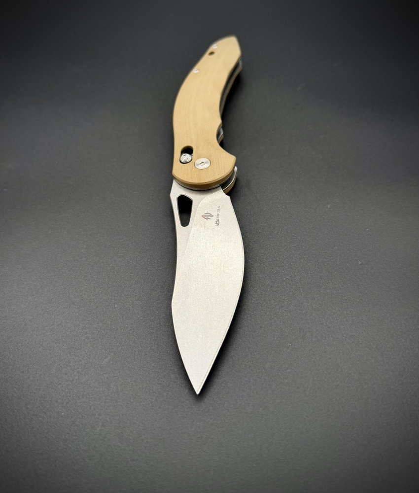 Складной нож Sea Hunter Biege Alpha Miu Knives