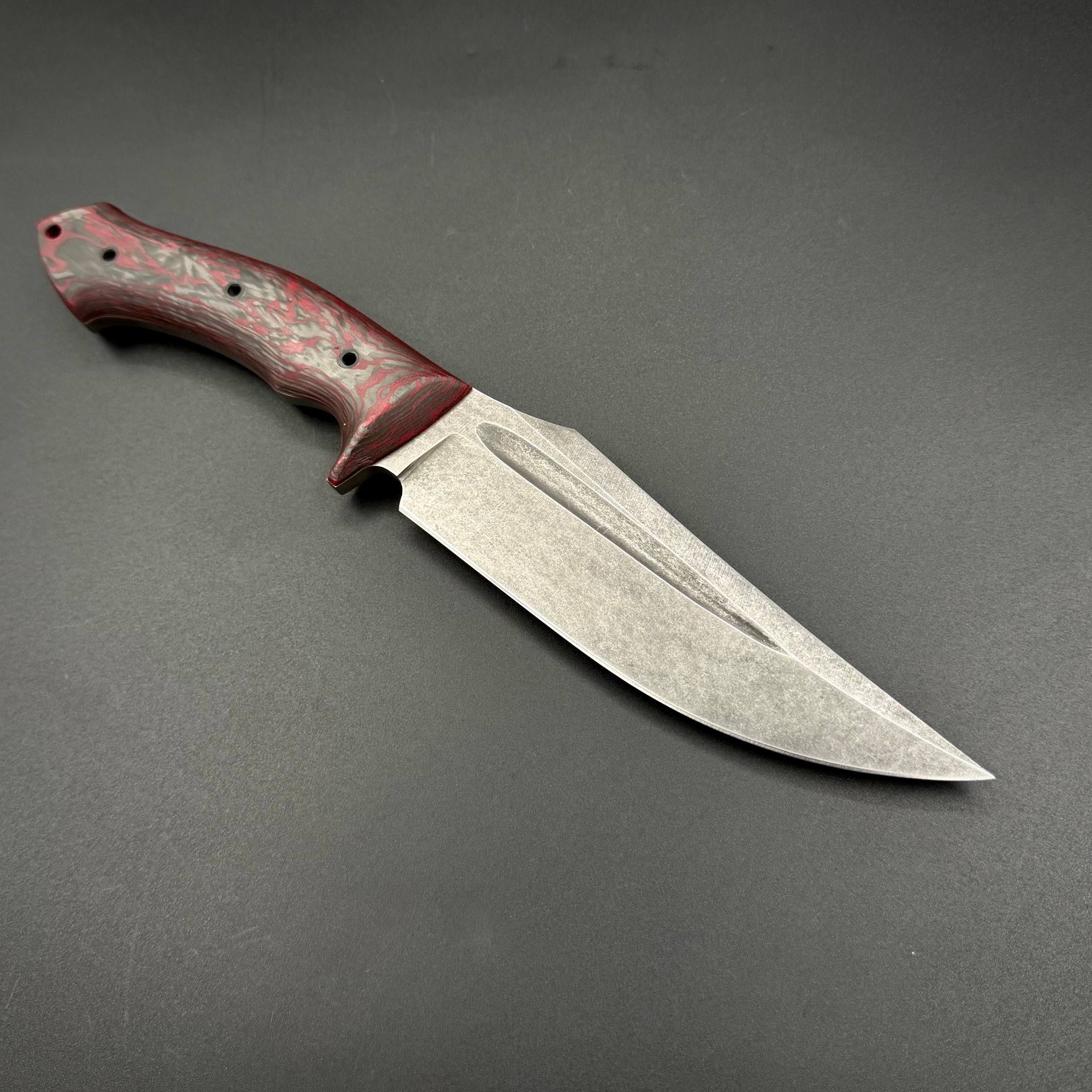 Нож ручной работы Сципион Red Dragon Custom Max Knives