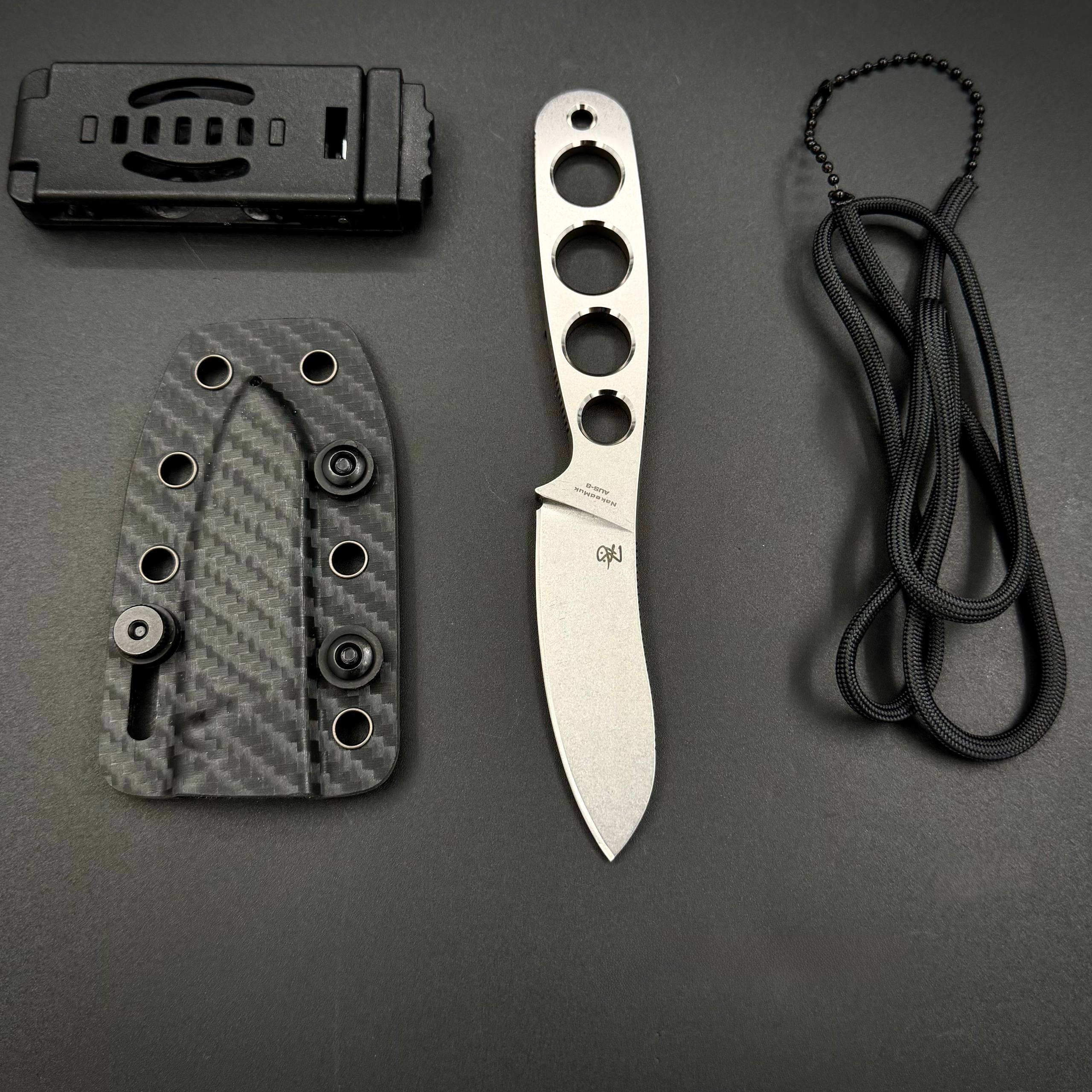 Шейный нож WithArmour NakedMuk-SW