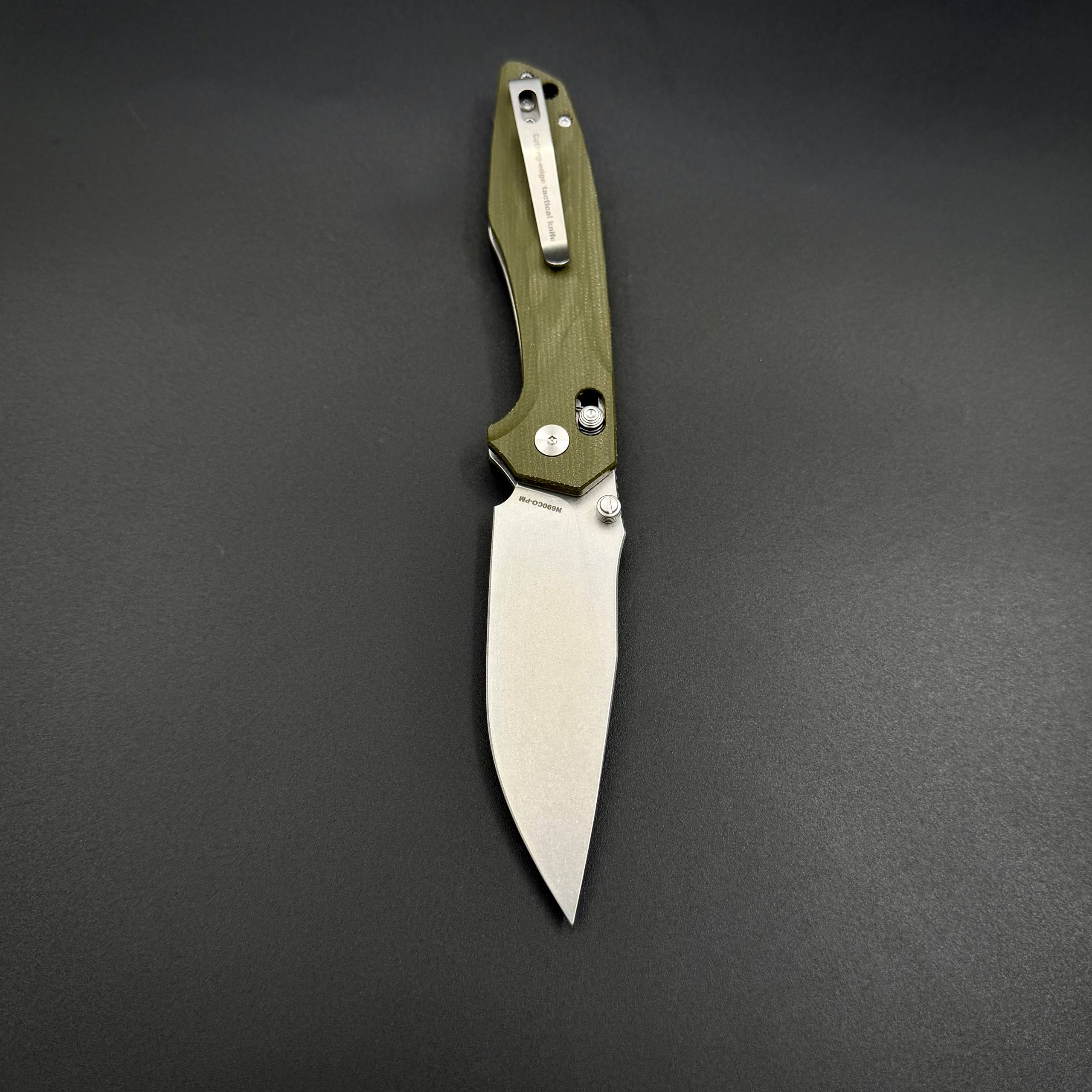 Складной нож Avionyx-C1 n690co G10 Olive Alpha Miu