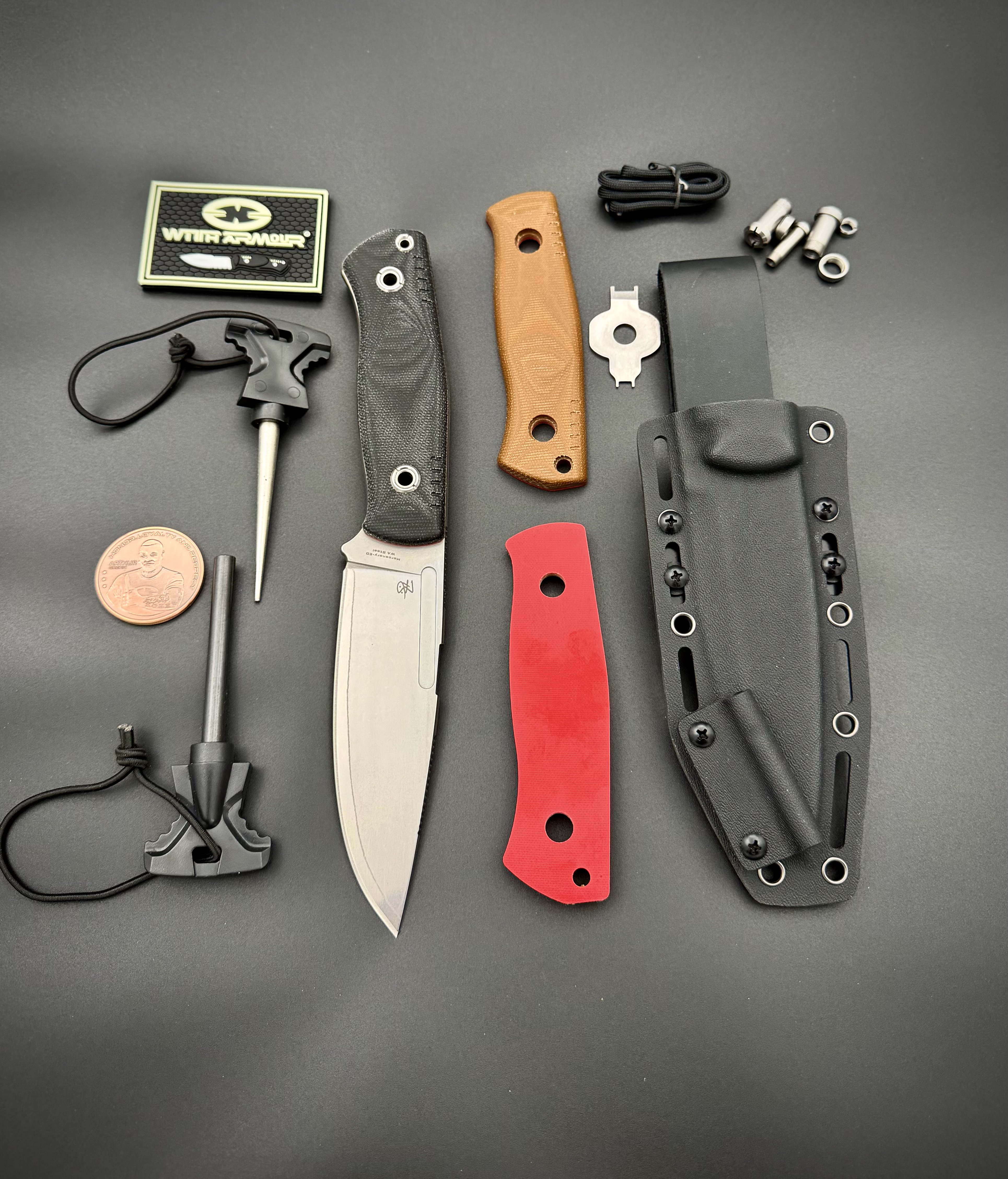 Нож WithArmour Mercenary Laminated ED
