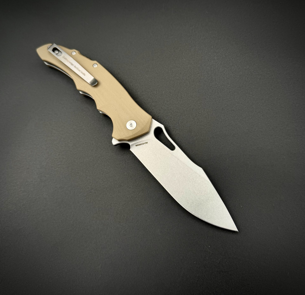 Складной нож Strixor Biege n690co-pm Liner Lock
