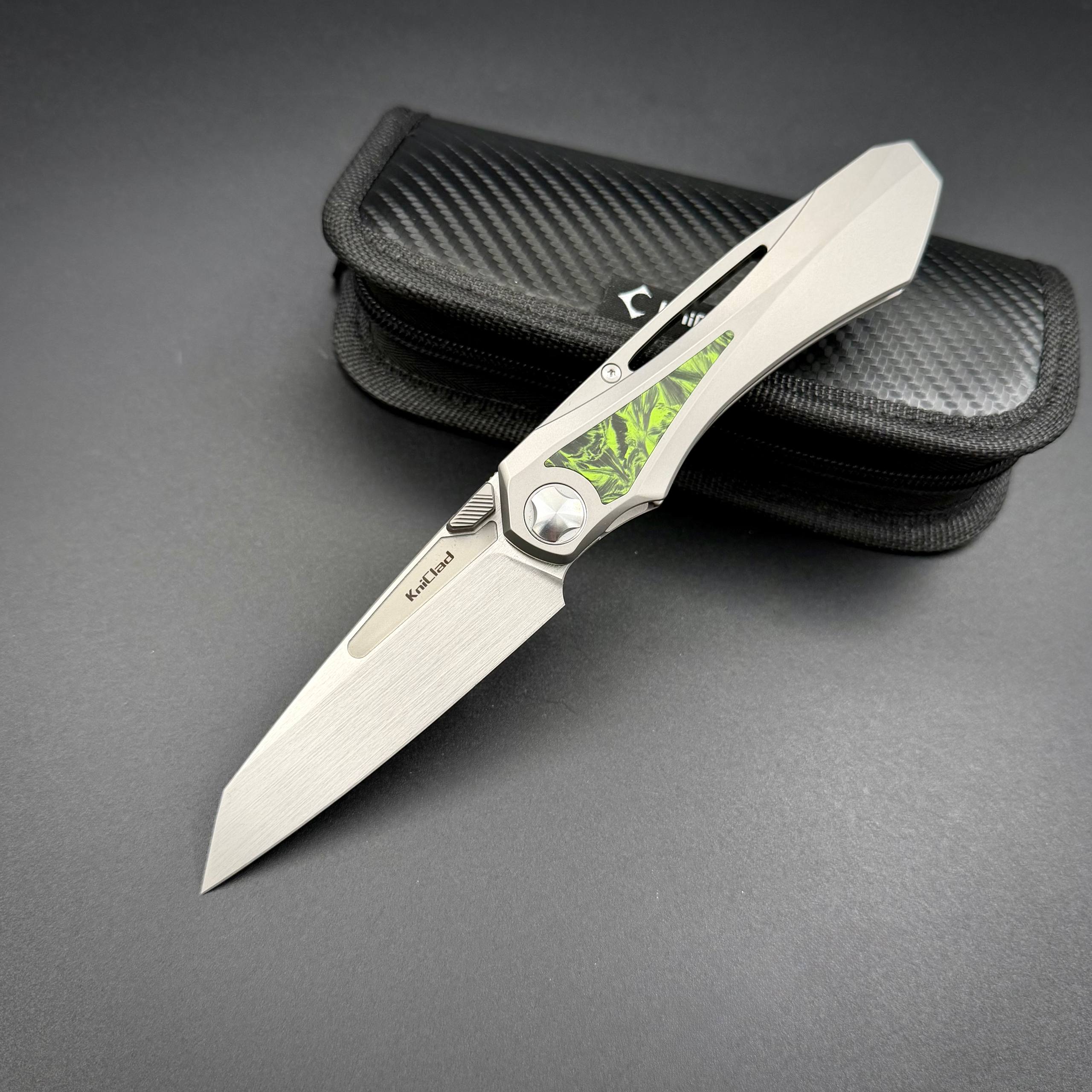 Складной нож Kniclad Prism Pact CPM S35VN Satin