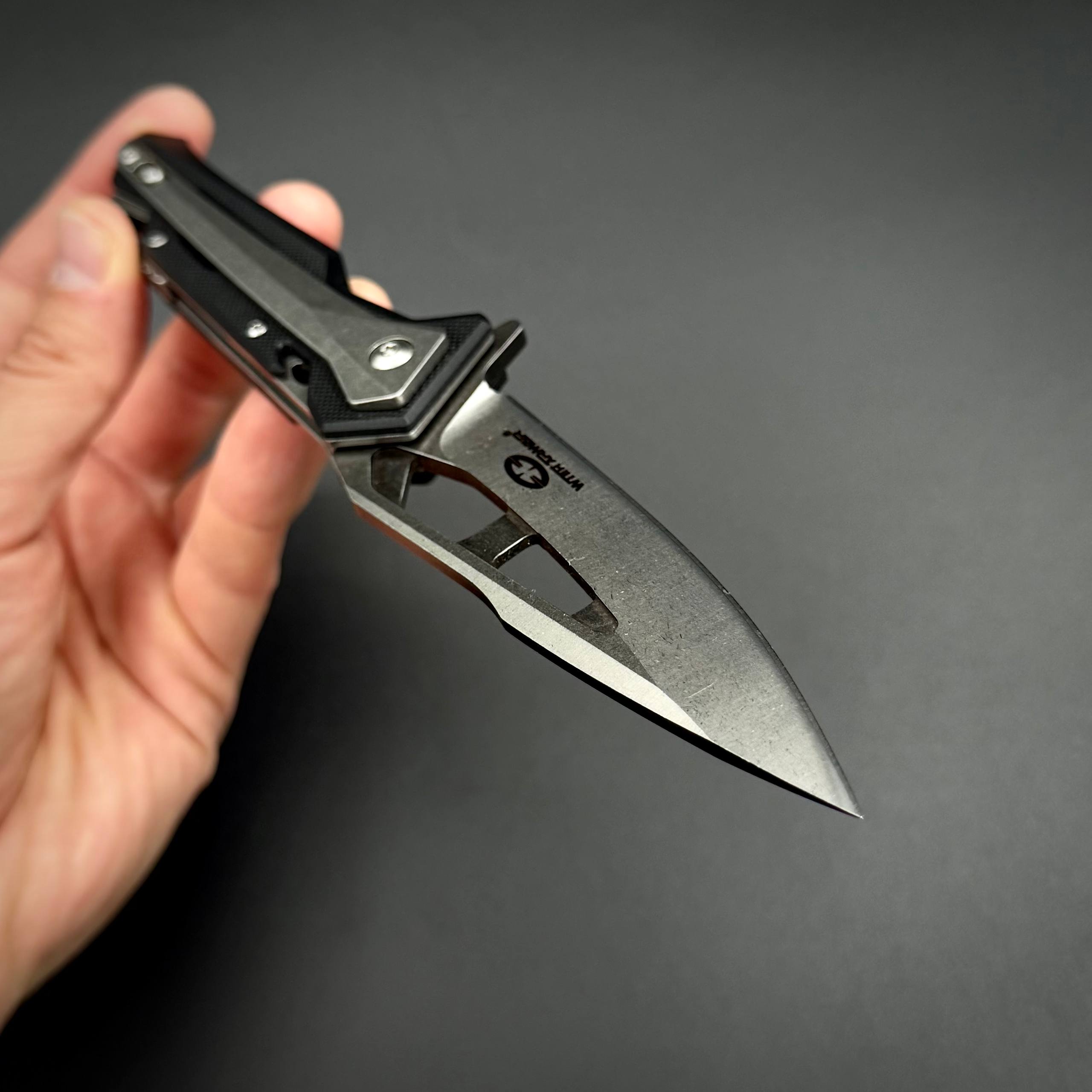 Складной нож WithArmour Fin BK