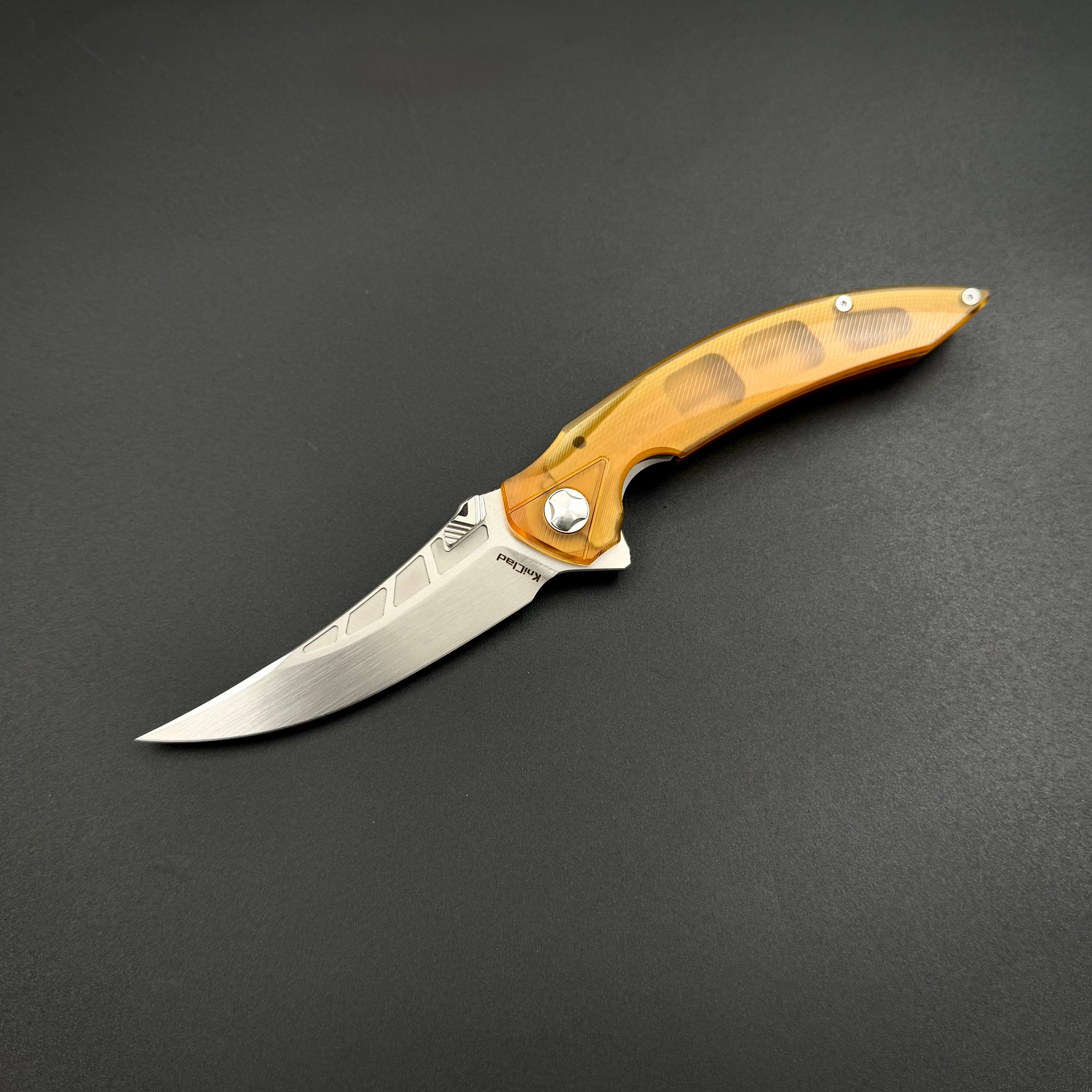 Складной нож KniClad JAX 154CM Amber
