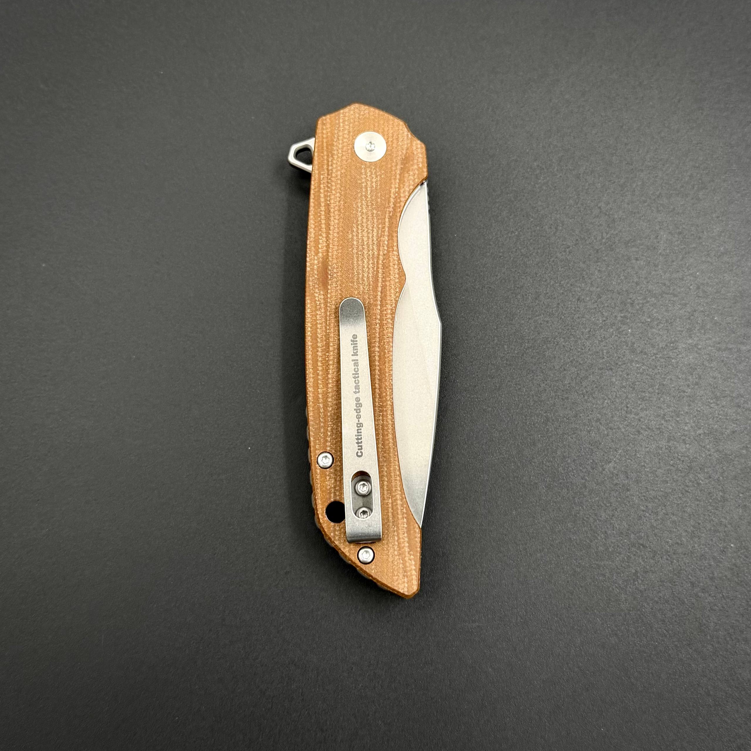 Складной нож Abyss-L n690co G10 Cocoa Alpha Miu